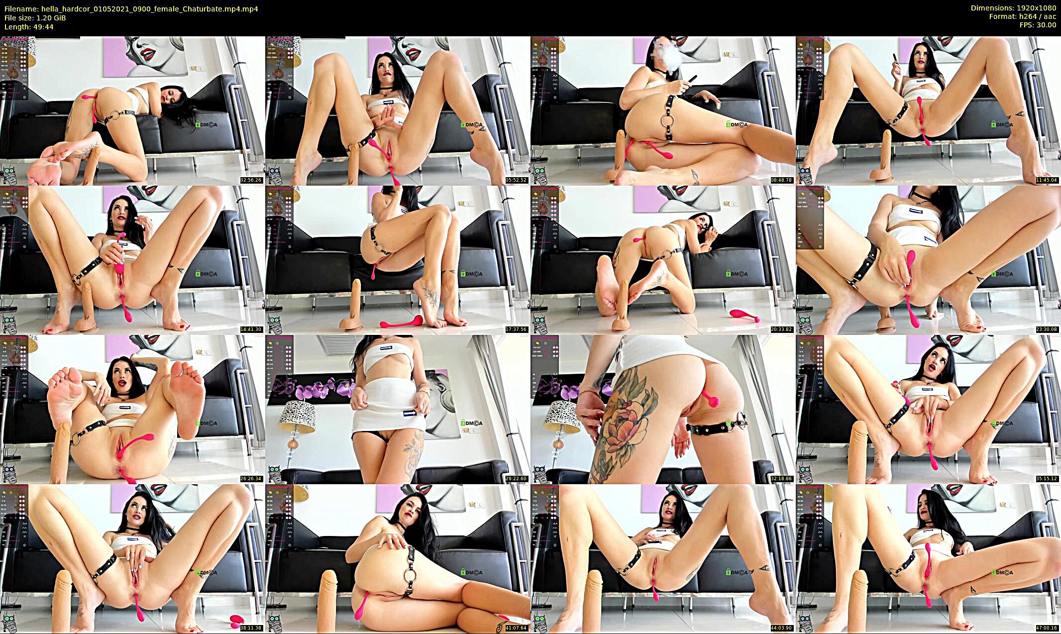 hella_hardcor — 50 minute Chaturbate female cam show recording, 1080p, May 1, 2021