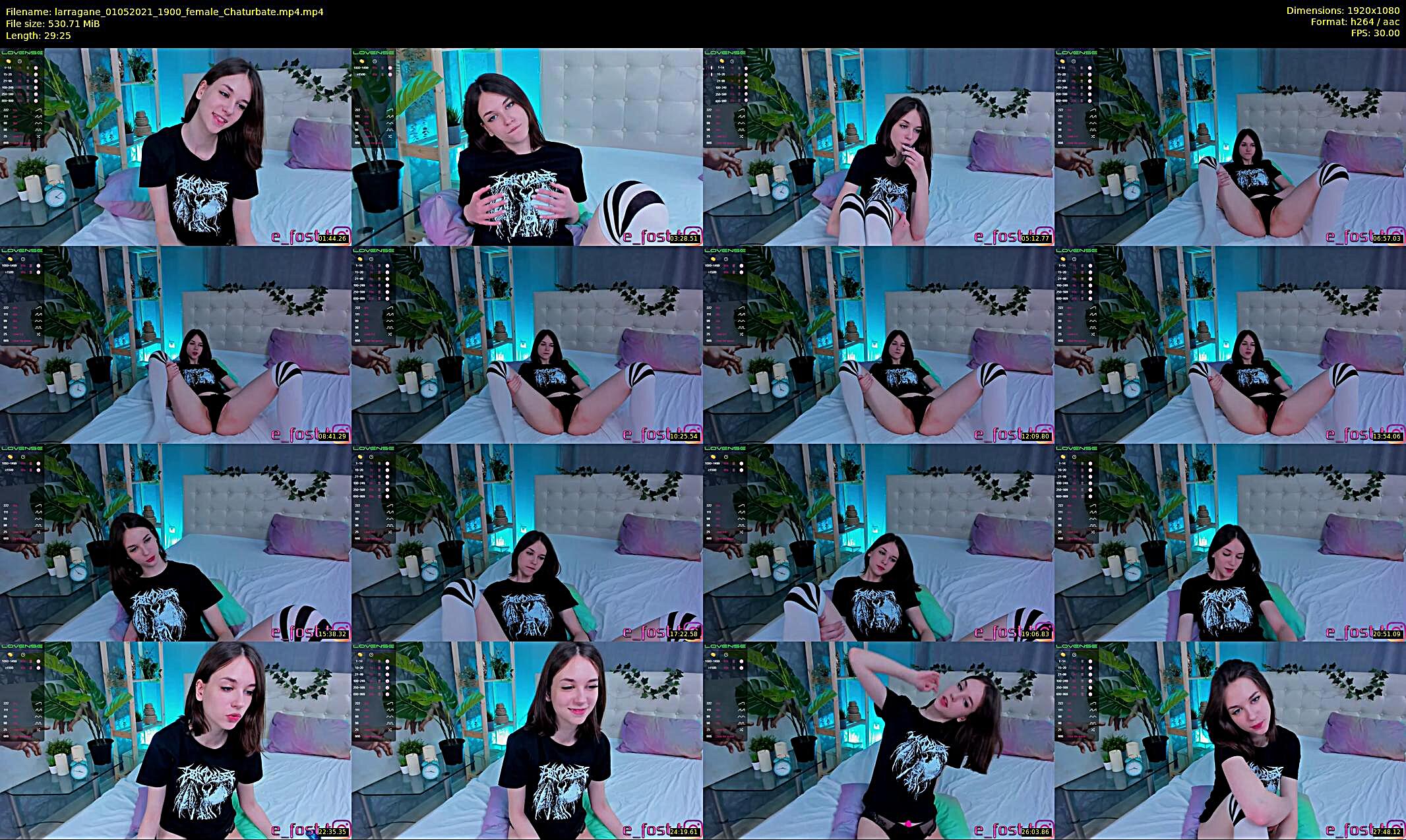 larragane — 30 minute Chaturbate couple cam show recording, 1080p, May 1, 2021