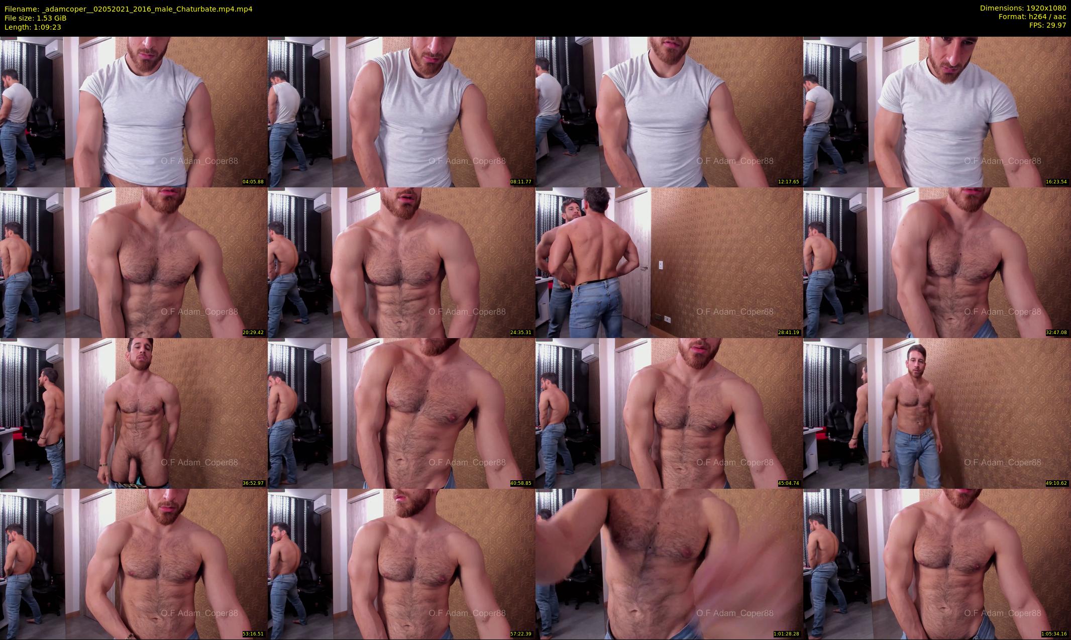 _adamcoper_ — 70 minute Chaturbate male cam show recording, 1080p, May 2, 2021