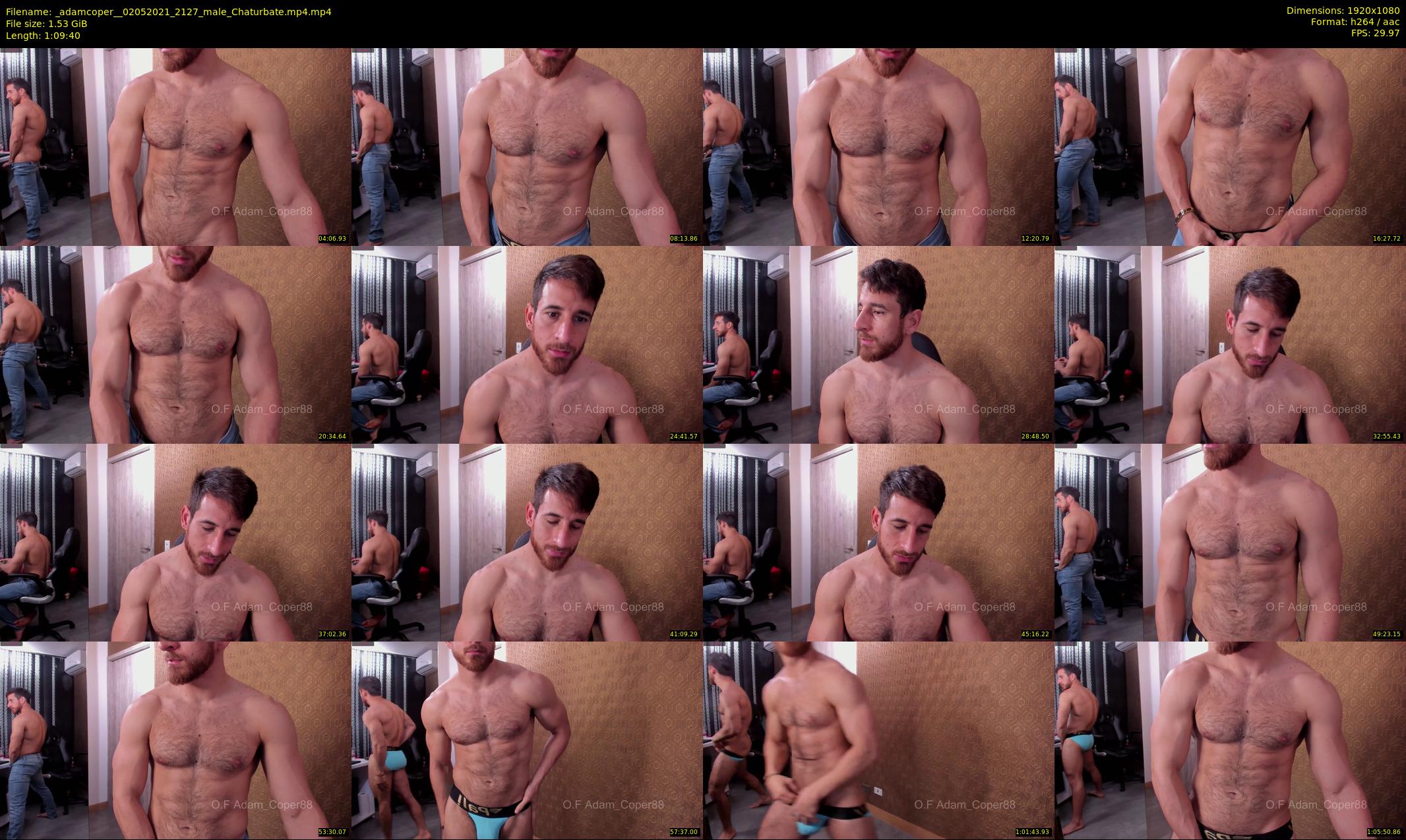 _adamcoper_ — 70 minute Chaturbate male cam show recording, 1080p, May 2, 2021