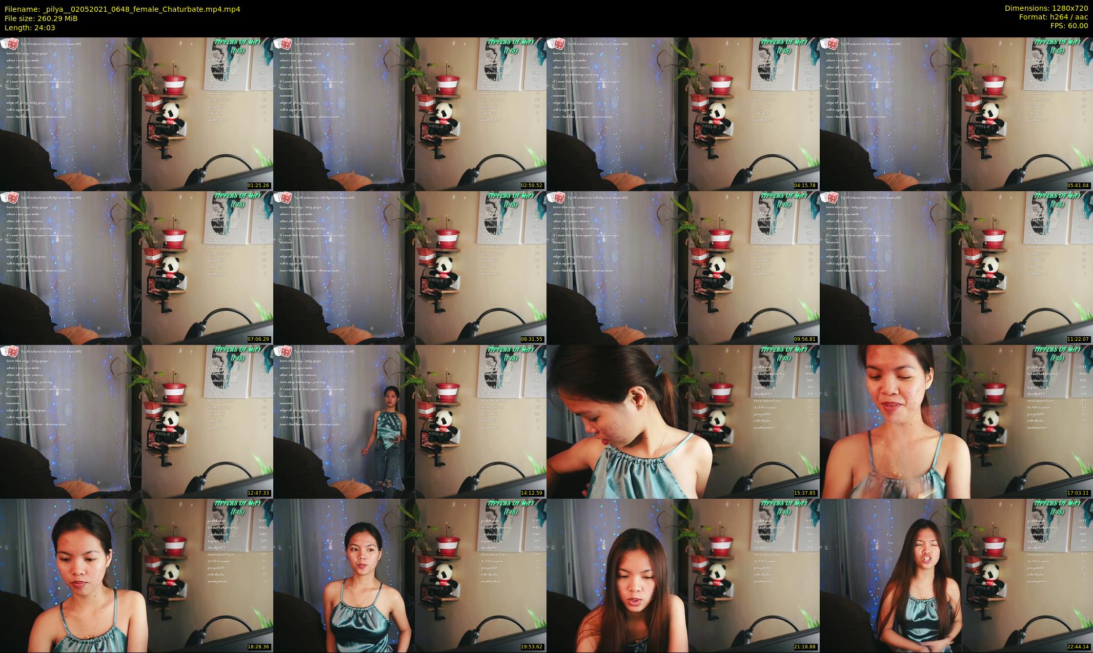 _pilya_ — 25 minute Chaturbate female cam show recording, 720p, May 2, 2021