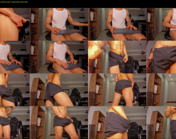 aaronmagnum — 46 minute Chaturbate male cam show recording, 1080p, May 3, 2021