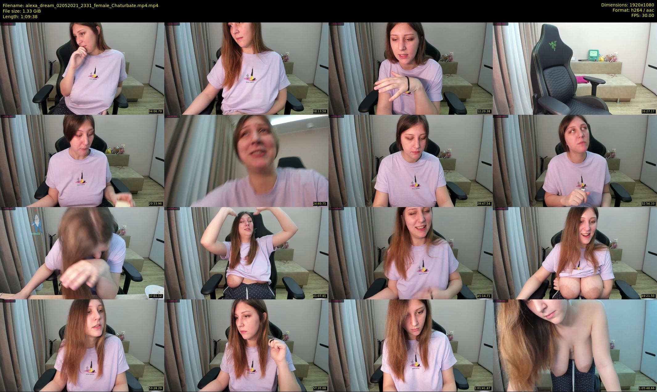 alexa_dream — 70 minute Chaturbate female cam show recording, 1080p, May 2, 2021