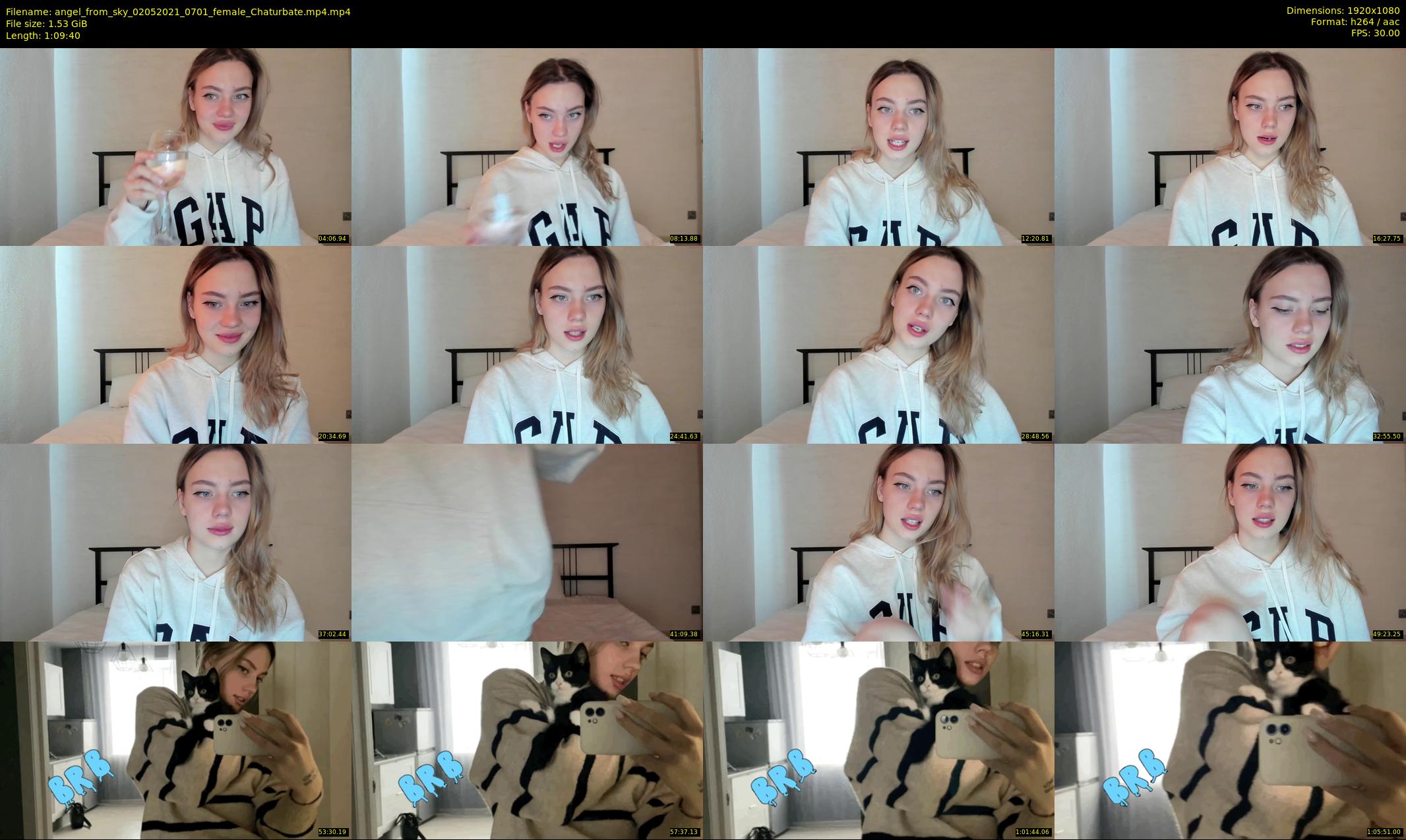angel_from_sky — 70 minute Chaturbate female cam show recording, 1080p, May 2, 2021