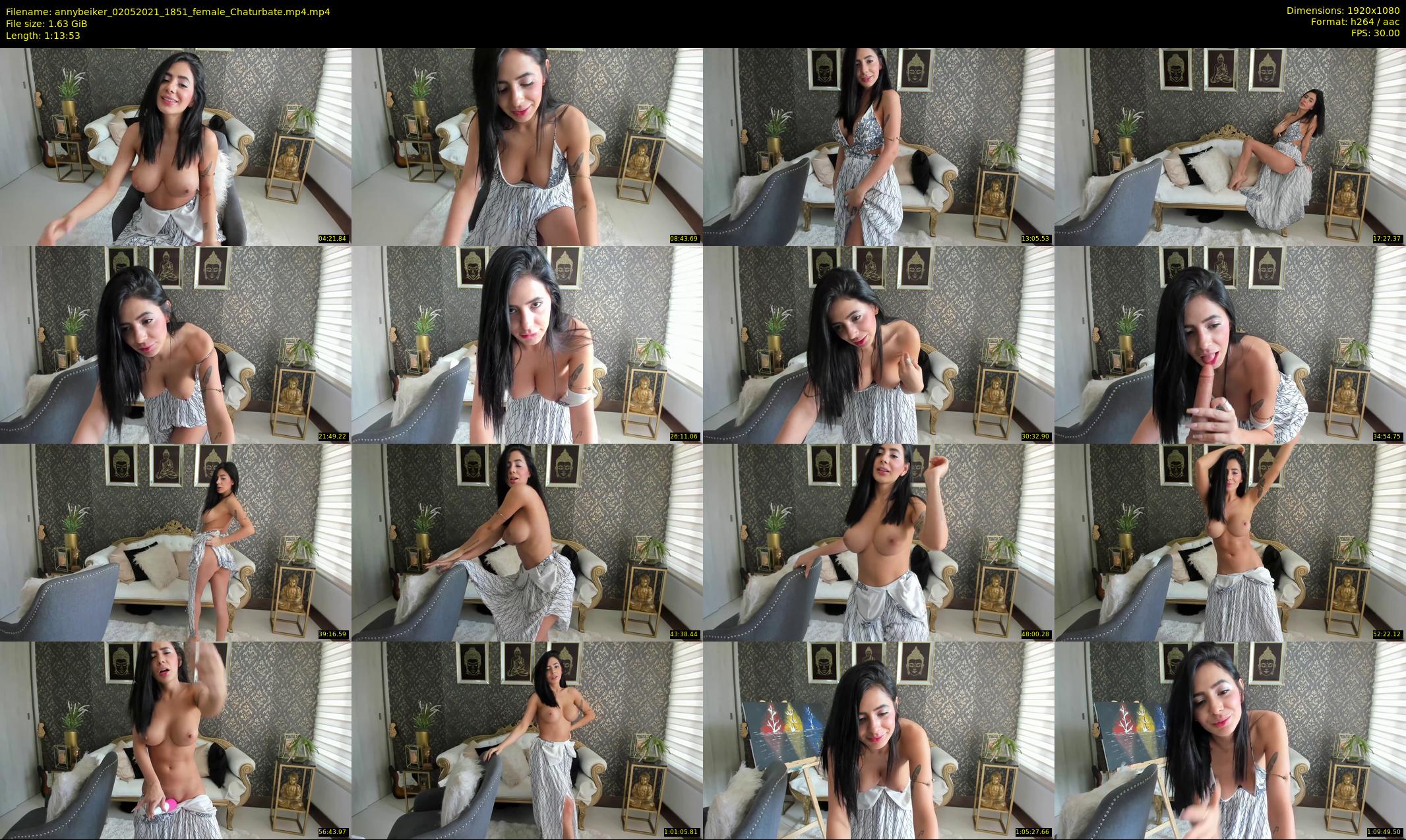 annybeiker — 74 minute Chaturbate female cam show recording, 1080p, May 2, 2021