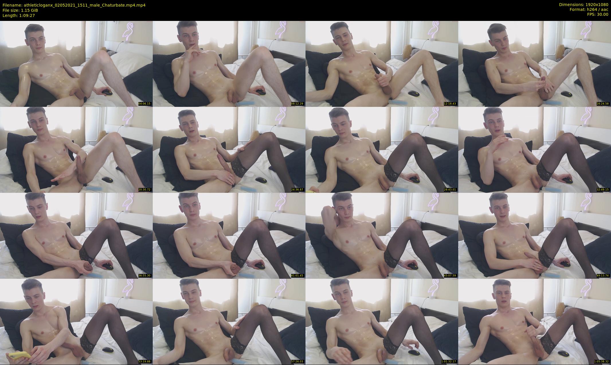 athleticloganx — 70 minute Chaturbate male cam show recording, 1080p, May 2, 2021
