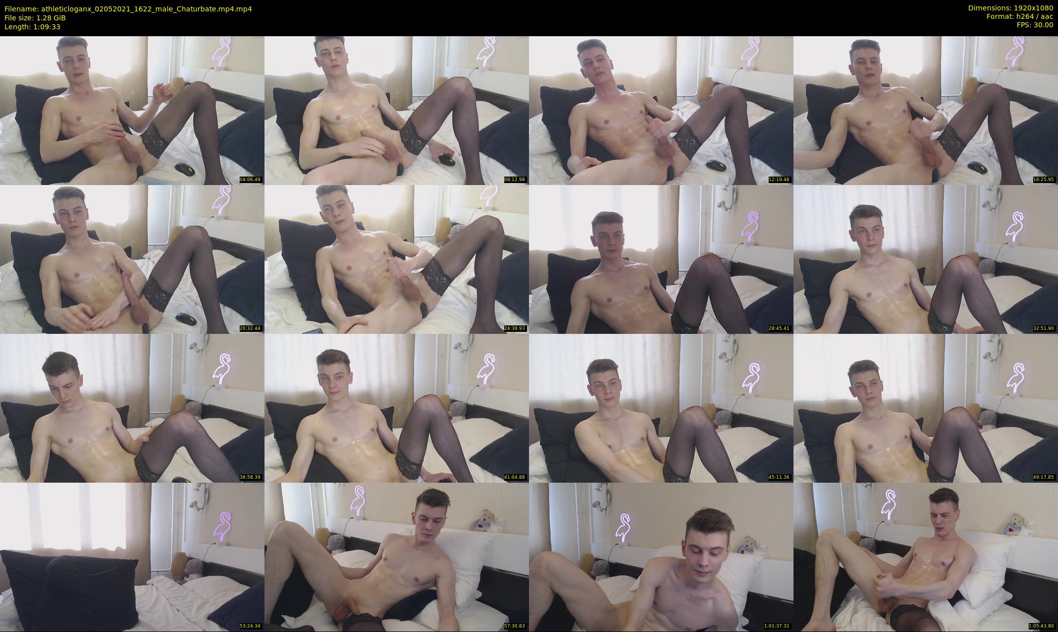athleticloganx — 70 minute Chaturbate male cam show recording, 1080p, May 2, 2021