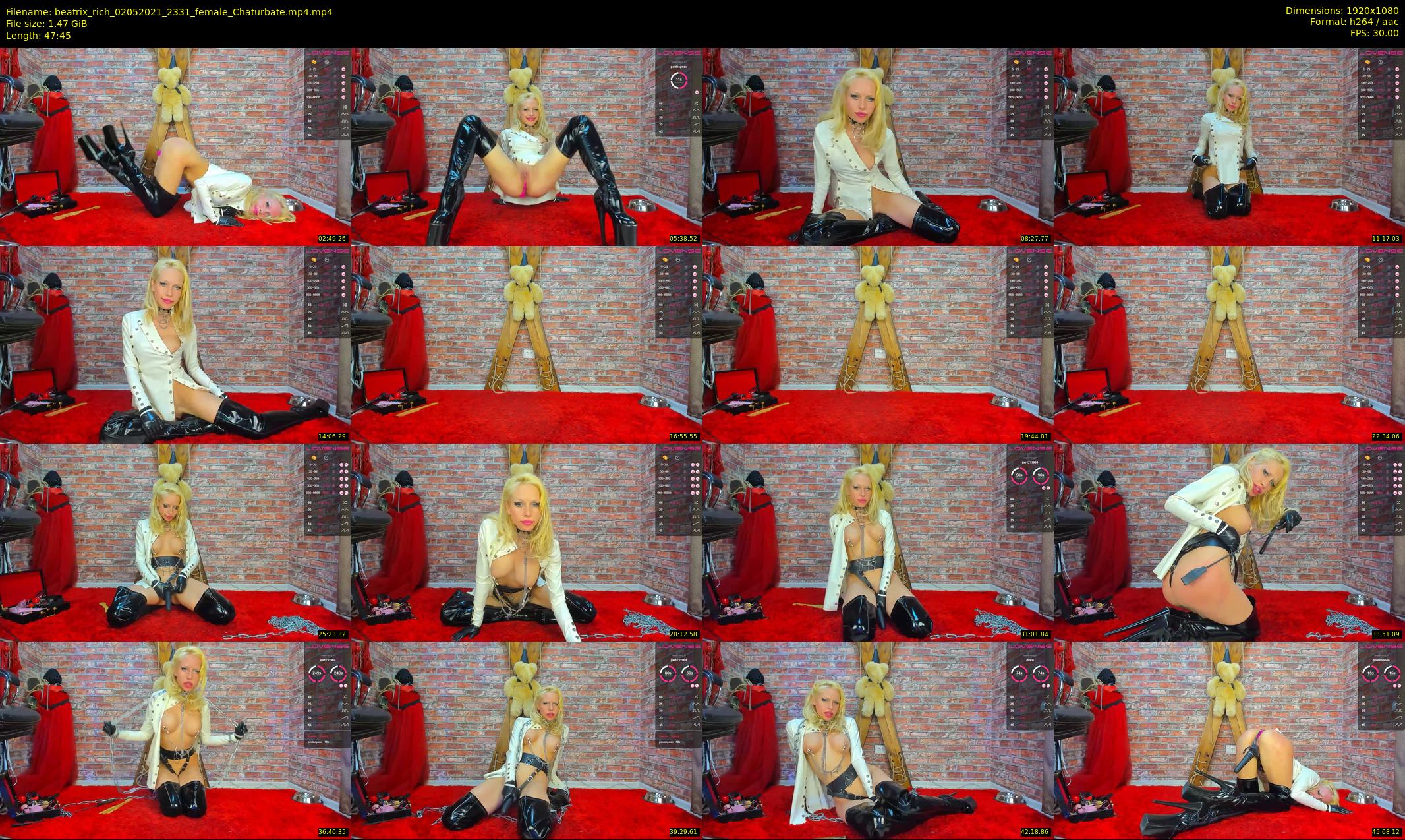beatrix_rich — 48 minute Chaturbate female cam show recording, 1080p, May 2, 2021