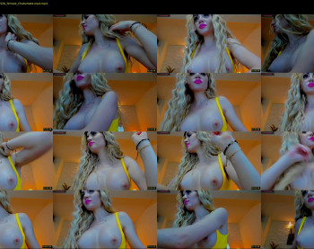 blondebab3 — 7 minute Chaturbate female cam show recording, 1080p, May 2, 2021