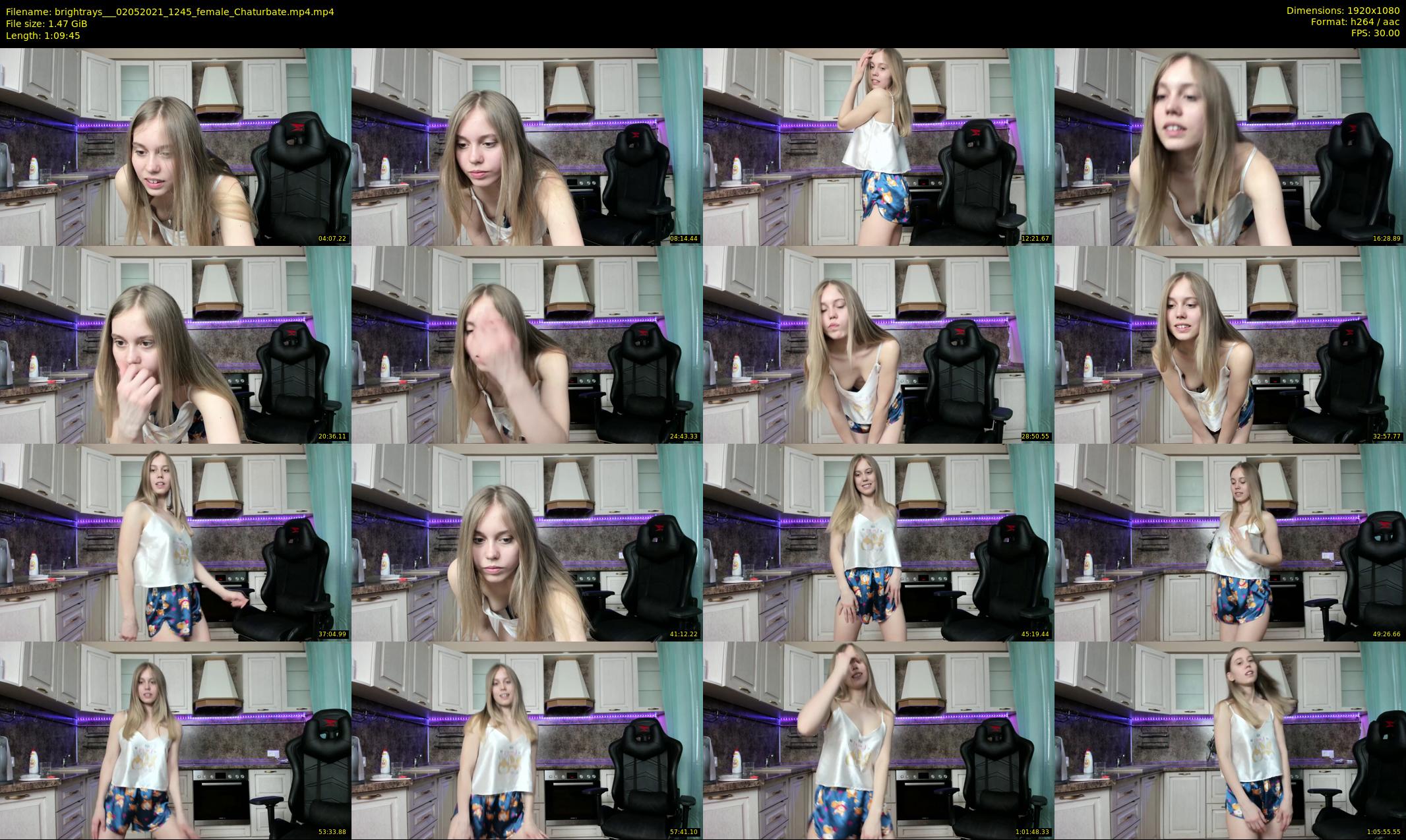 brightrays__ — 70 minute Chaturbate female cam show recording, 1080p, May 2, 2021