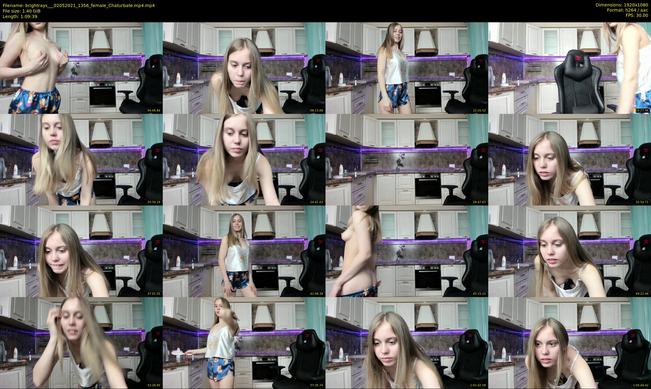 brightrays__ — 70 minute Chaturbate female cam show recording, 1080p, May 2, 2021