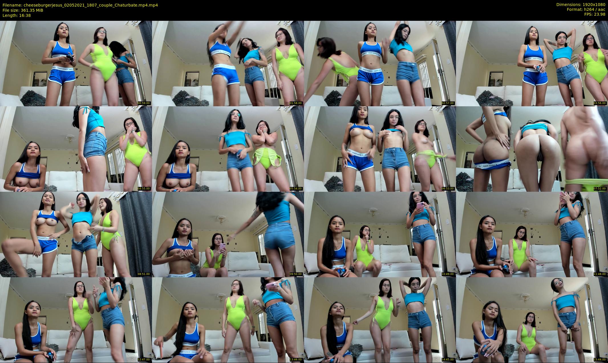 cheeseburgerjesus — 17 minute Chaturbate couple cam show recording, 1080p, May 2, 2021