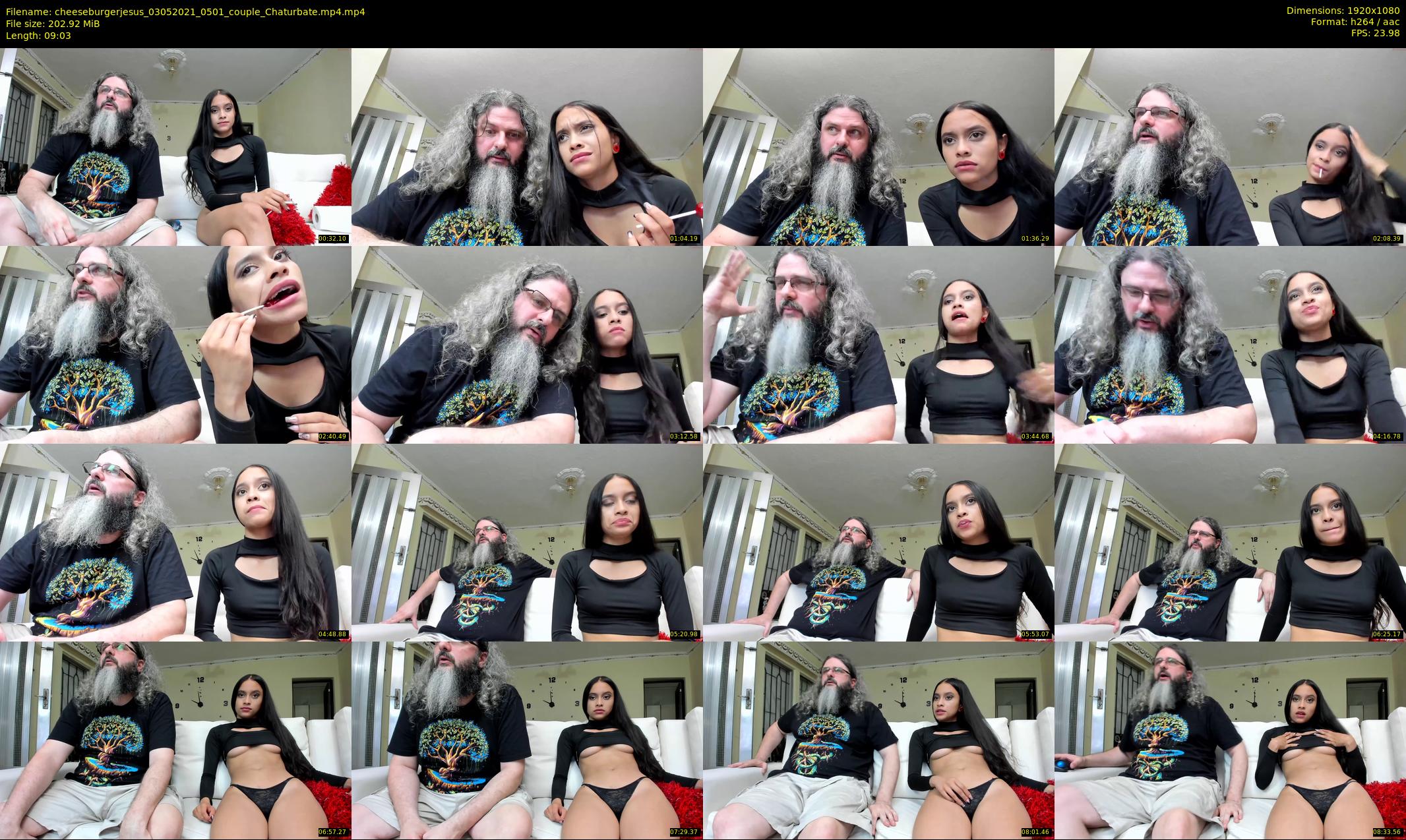 cheeseburgerjesus — 10 minute Chaturbate couple cam show recording, 1080p, May 3, 2021