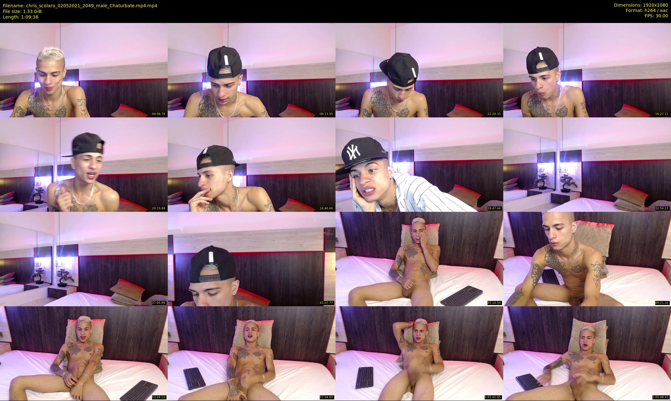 chris_scolaro — 70 minute Chaturbate male cam show recording, 1080p, May 2, 2021