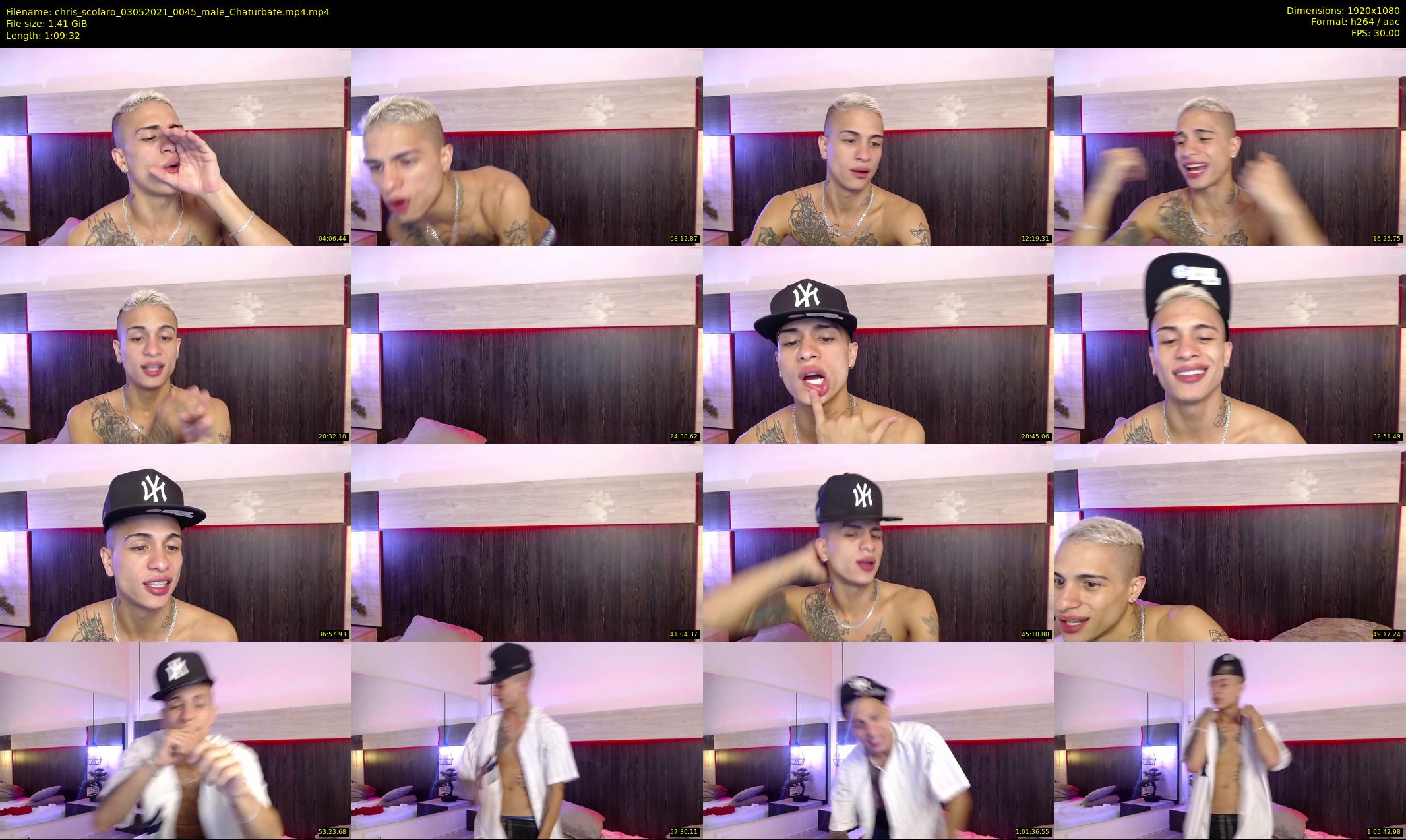 chris_scolaro — 70 minute Chaturbate male cam show recording, 1080p, May 3, 2021