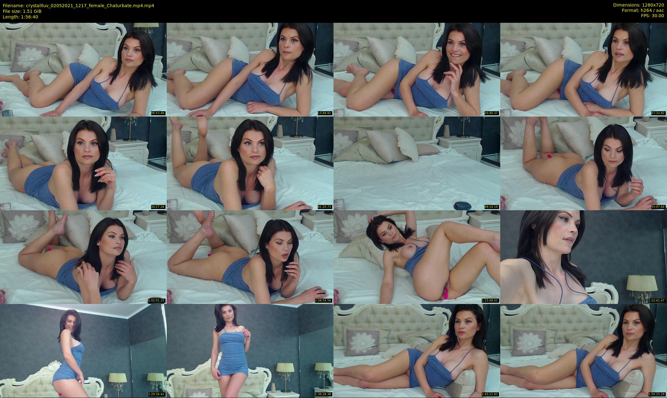 crystallluv — 117 minute Chaturbate female cam show recording, 720p, May 2, 2021