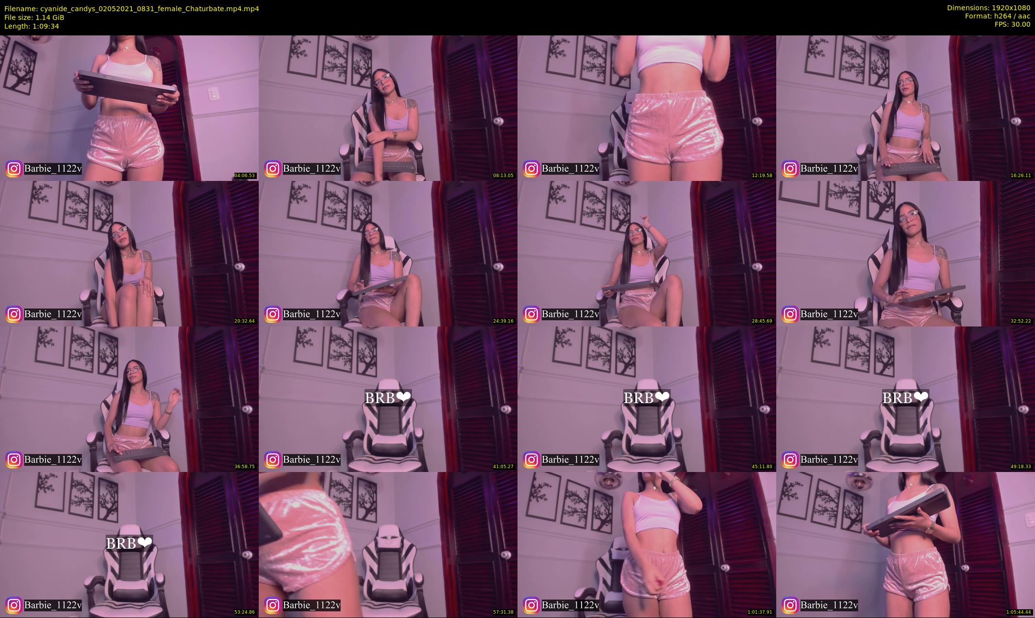 cyanide_candys — 70 minute Chaturbate female cam show recording, 1080p, May 2, 2021