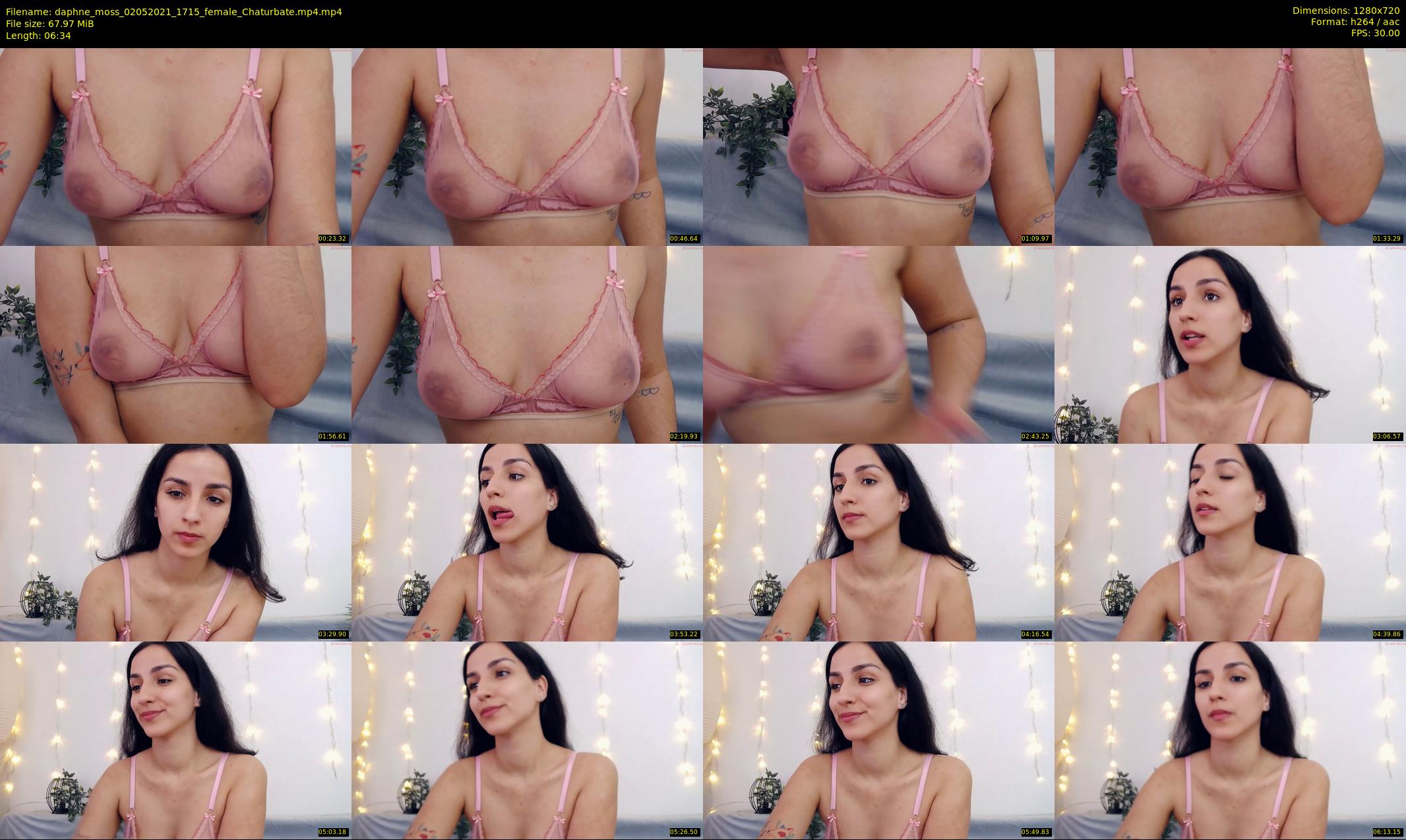 daphne_moss — 7 minute Chaturbate female cam show recording, 720p, May 2, 2021