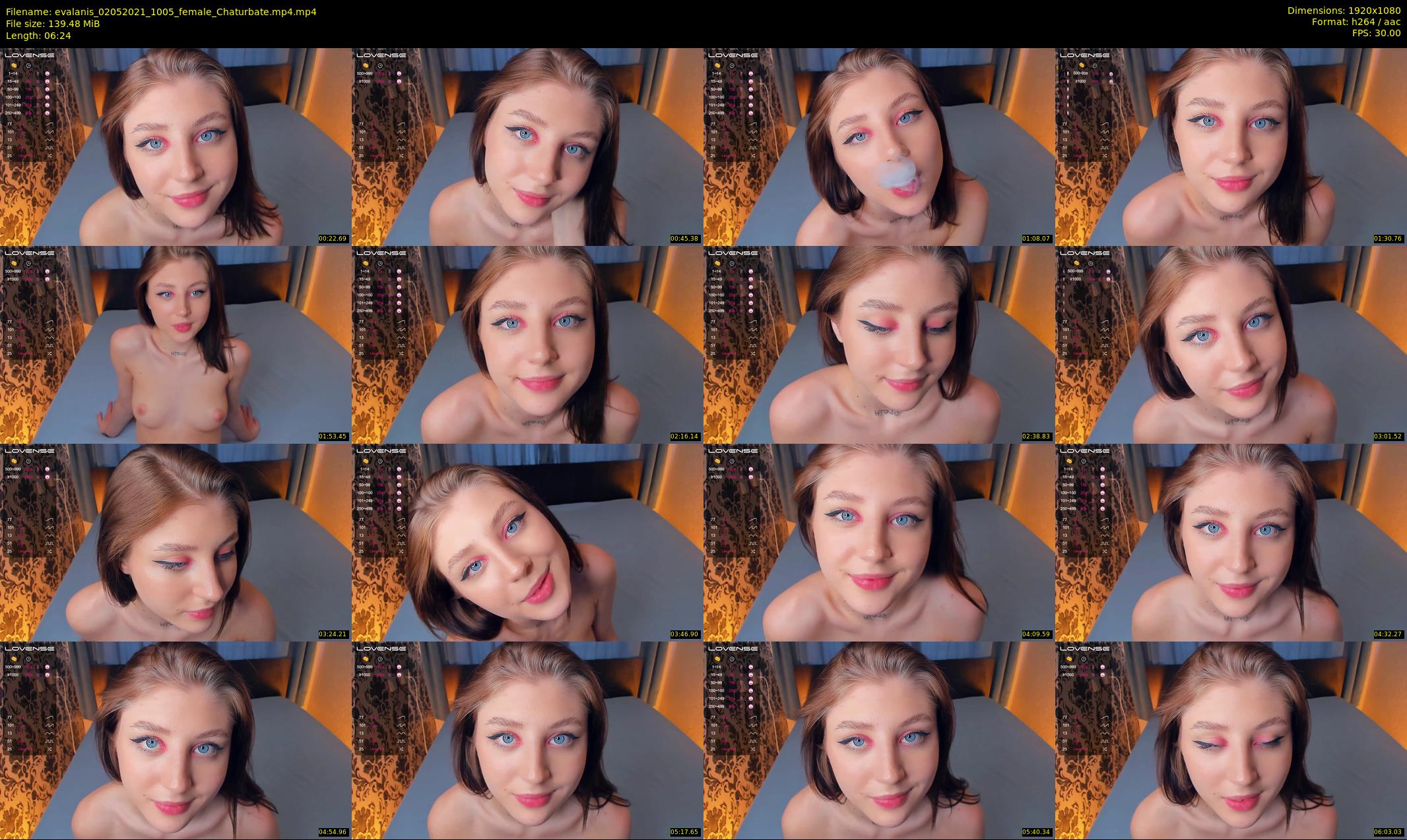 evalanis — 7 minute Chaturbate couple cam show recording, 1080p, May 2, 2021
