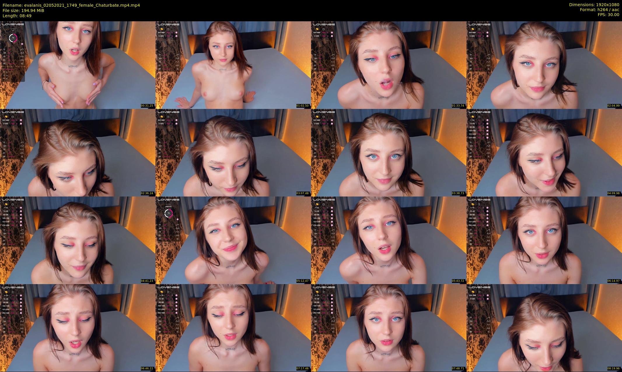 evalanis — 9 minute Chaturbate couple cam show recording, 1080p, May 2, 2021