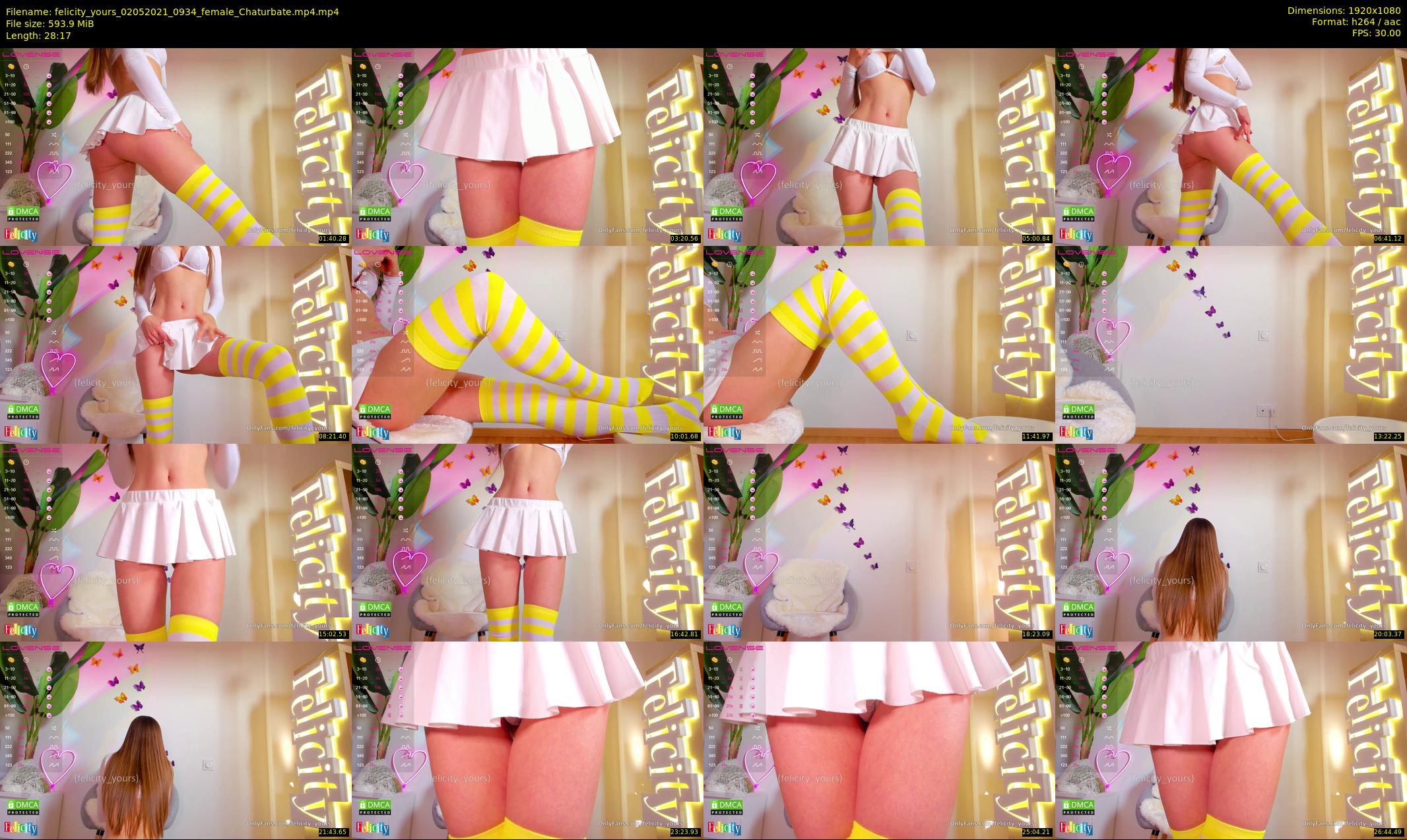 felicity_yours — 29 minute Chaturbate female cam show recording, 1080p, May 2, 2021