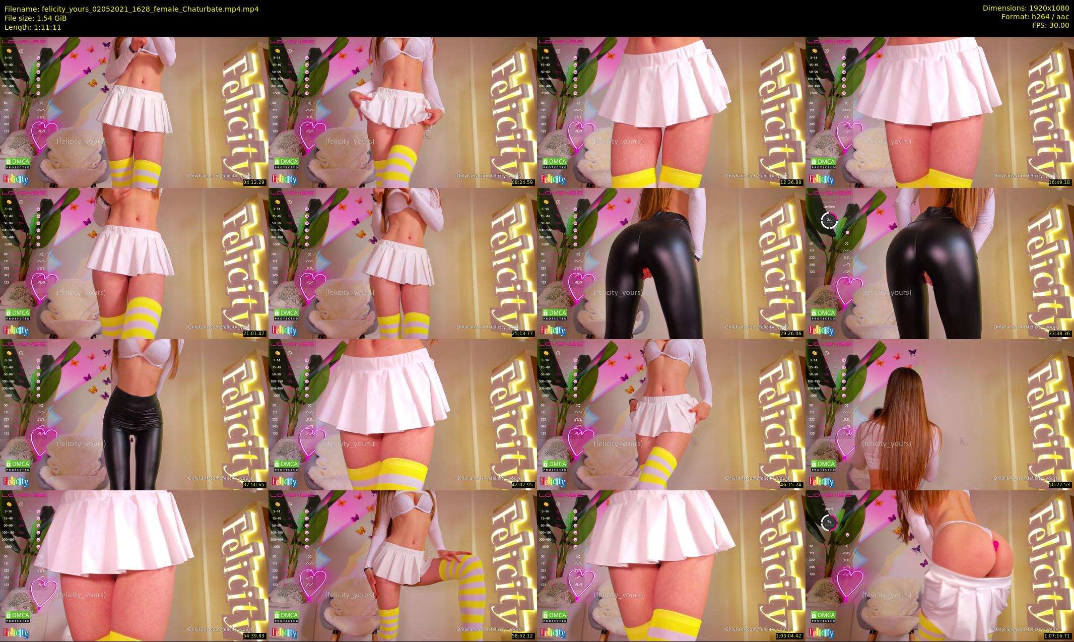 felicity_yours — 72 minute Chaturbate female cam show recording, 1080p, May 2, 2021