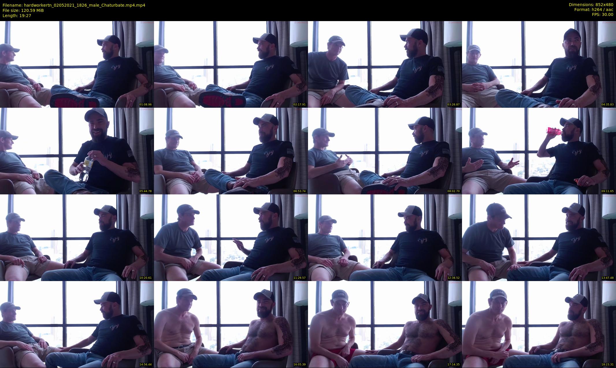 hardworkertn — 20 minute Chaturbate male cam show recording, 480p, May 2, 2021