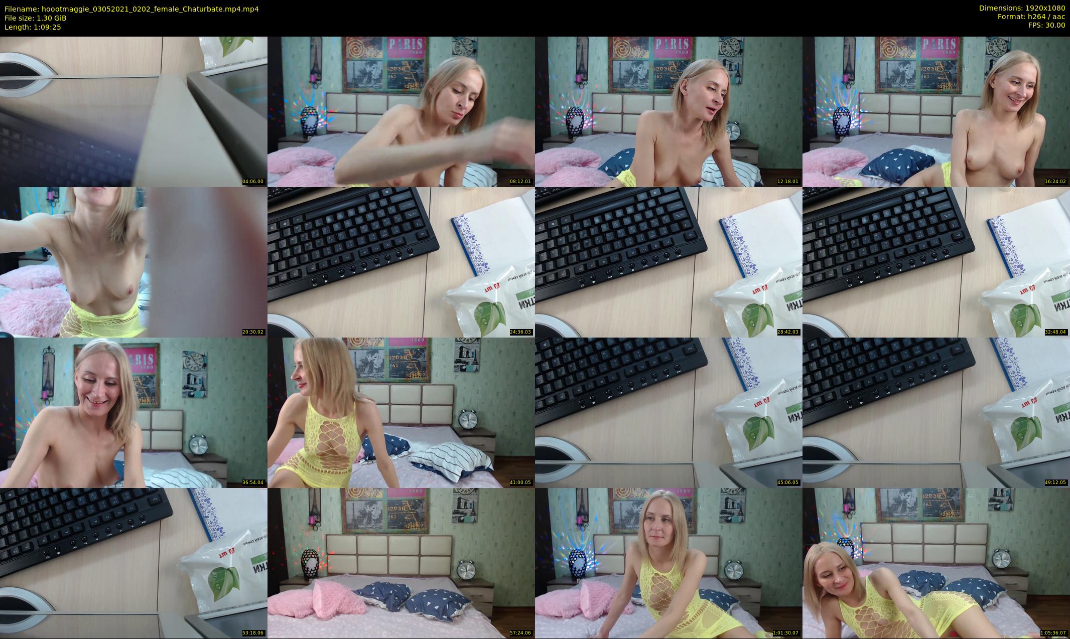 hoootmaggie — 70 minute Chaturbate couple cam show recording, 1080p, May 3, 2021
