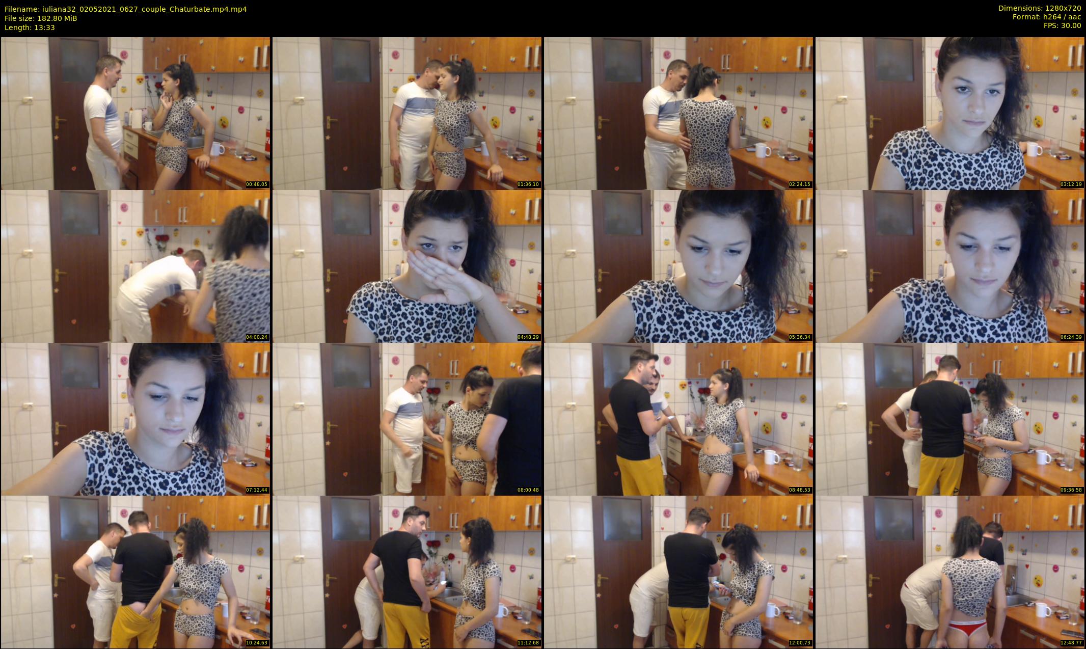 iuliana32 — 14 minute Chaturbate couple cam show recording, 720p, May 2, 2021