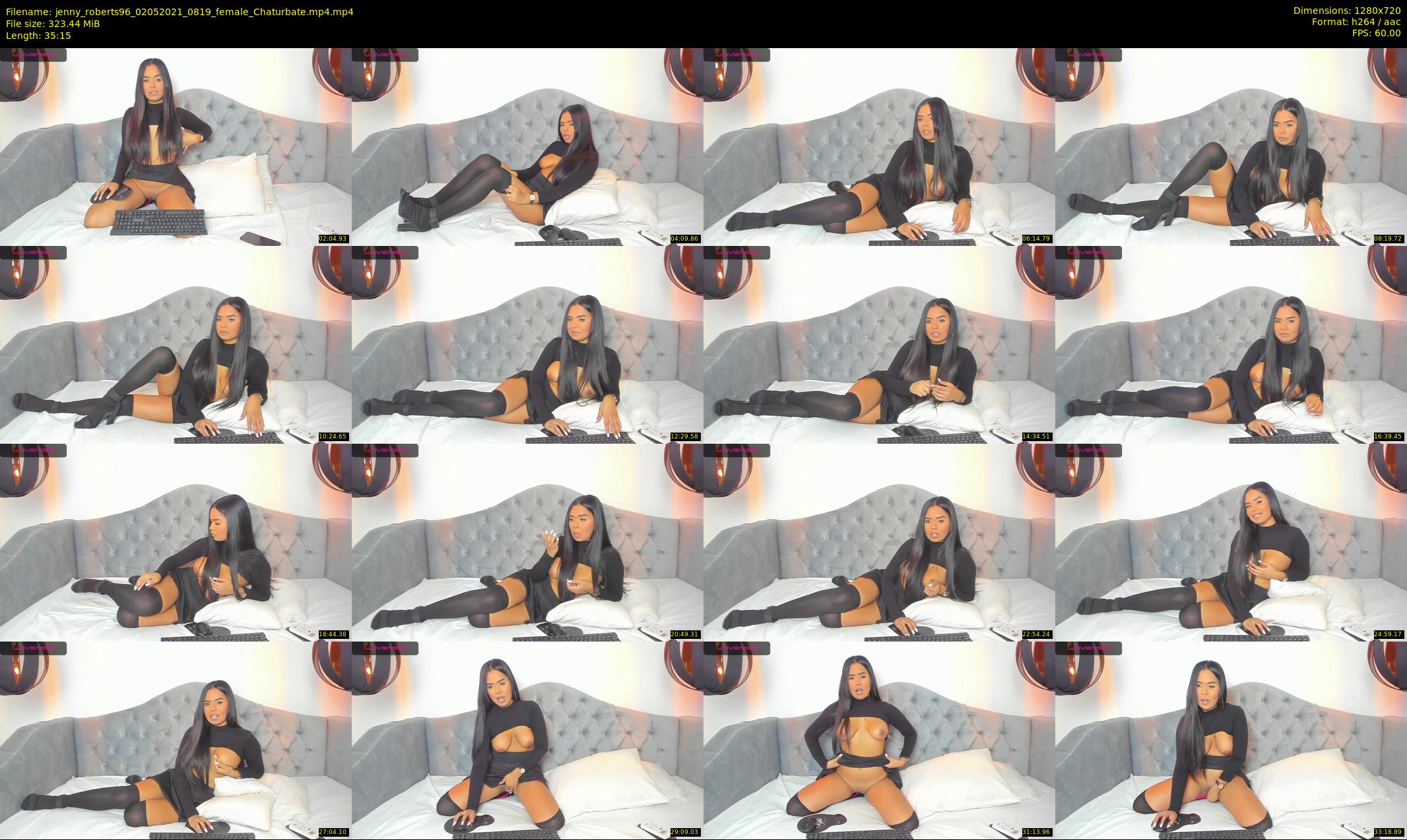 jenny_roberts96 — 36 minute Chaturbate female cam show recording, 720p, May 2, 2021