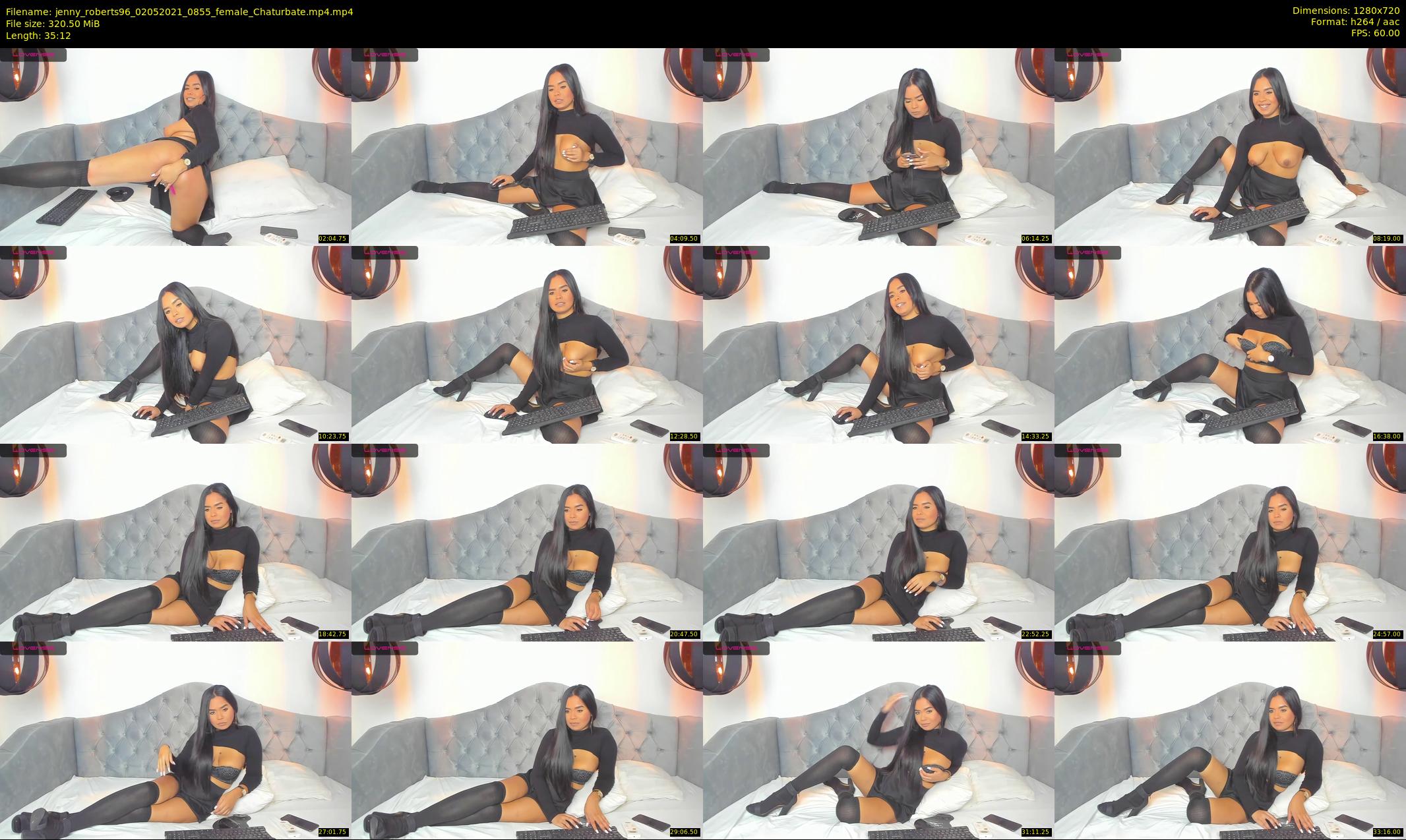 jenny_roberts96 — 36 minute Chaturbate female cam show recording, 720p, May 2, 2021