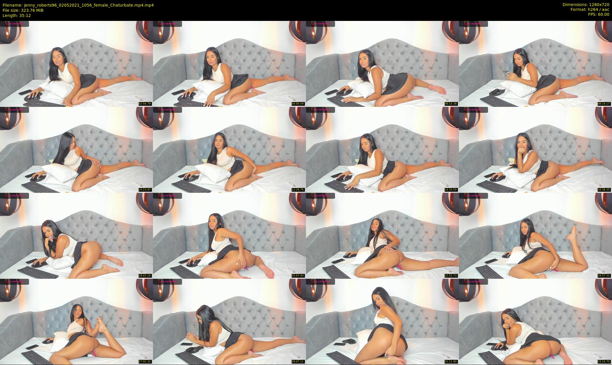 jenny_roberts96 — 36 minute Chaturbate female cam show recording, 720p, May 2, 2021