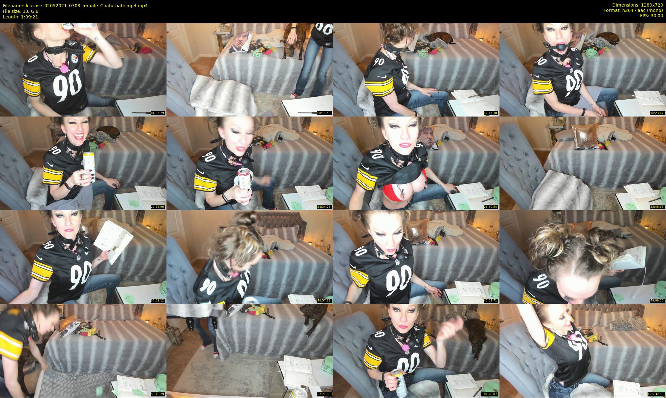 kiarose — 70 minute Chaturbate female cam show recording, 720p, May 2, 2021