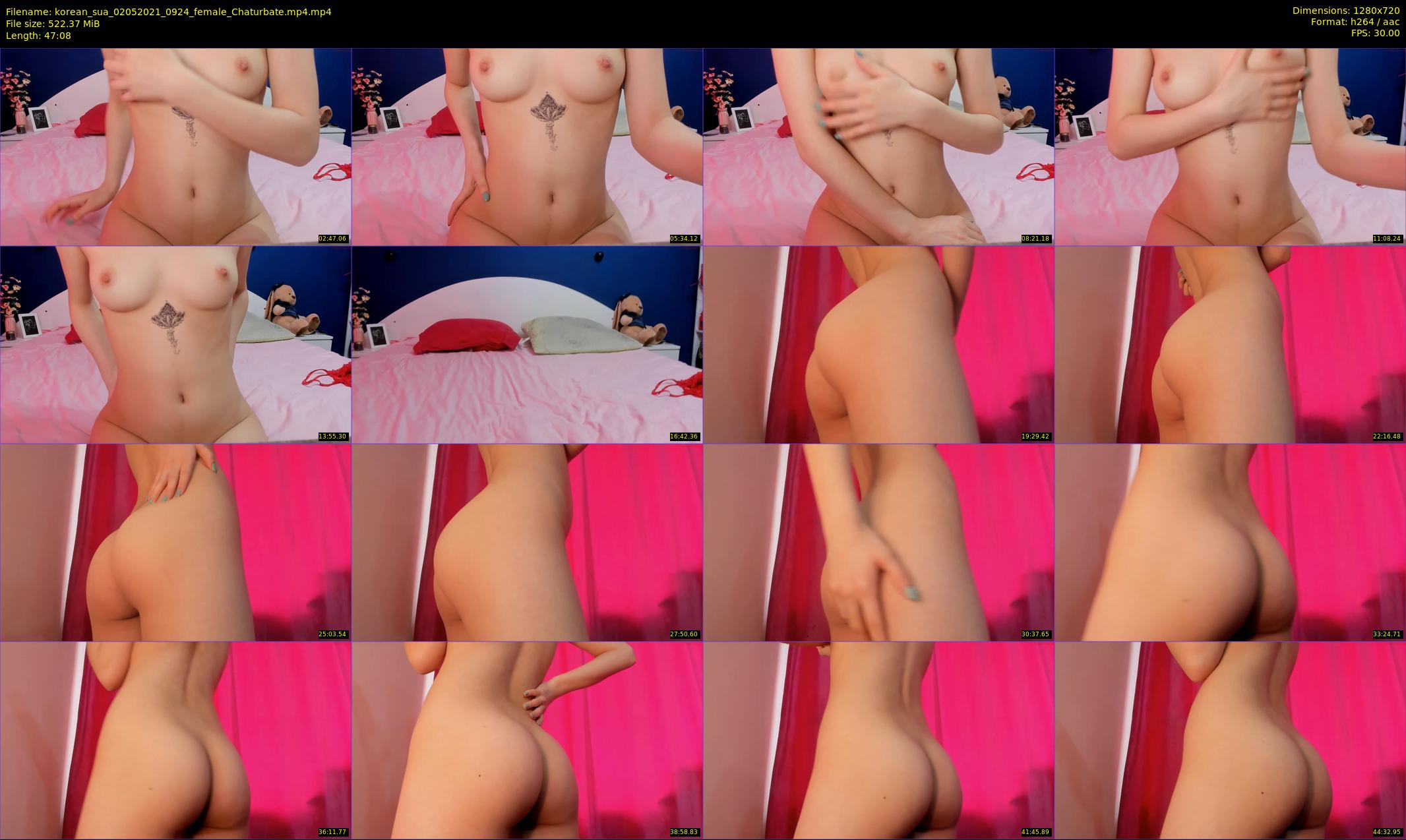 korean_sua — 48 minute Chaturbate female cam show recording, 720p, May 2, 2021