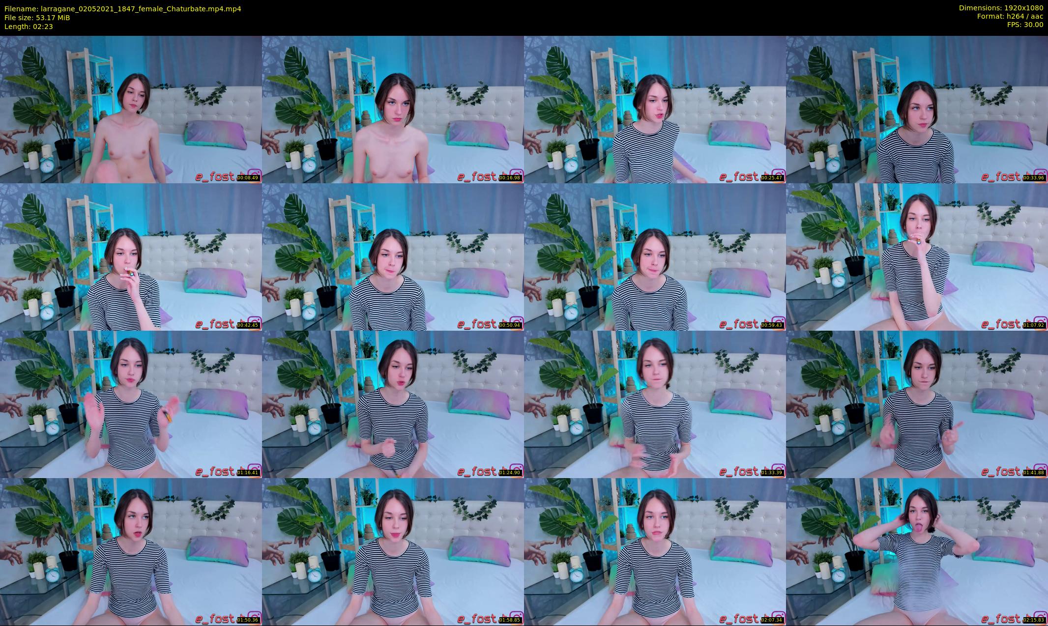 larragane — 3 minute Chaturbate couple cam show recording, 1080p, May 2, 2021