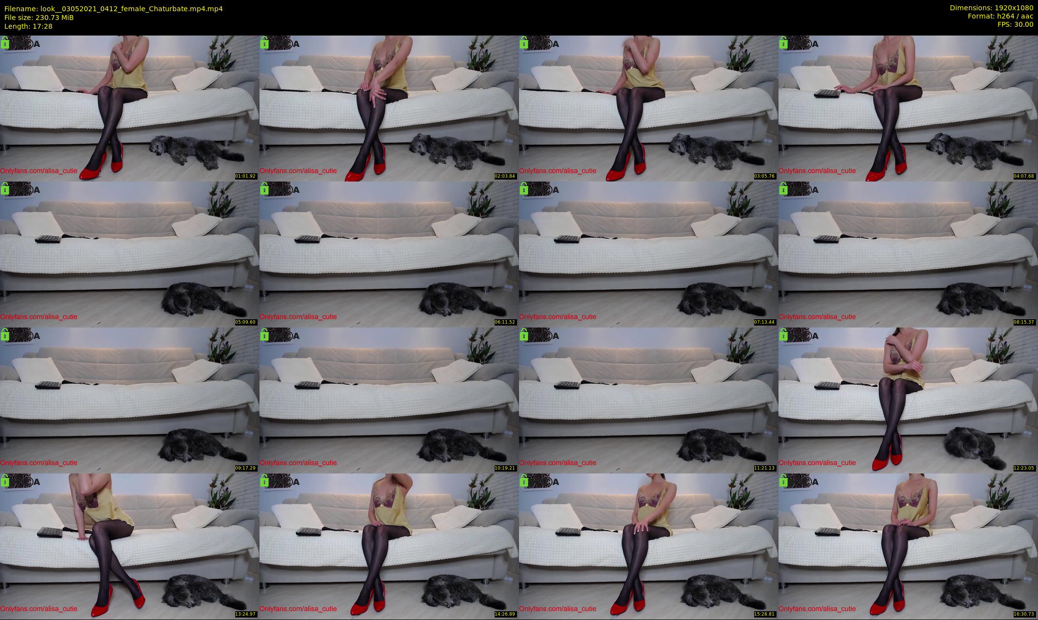 look_ — 18 minute Chaturbate female cam show recording, 1080p, May 3, 2021