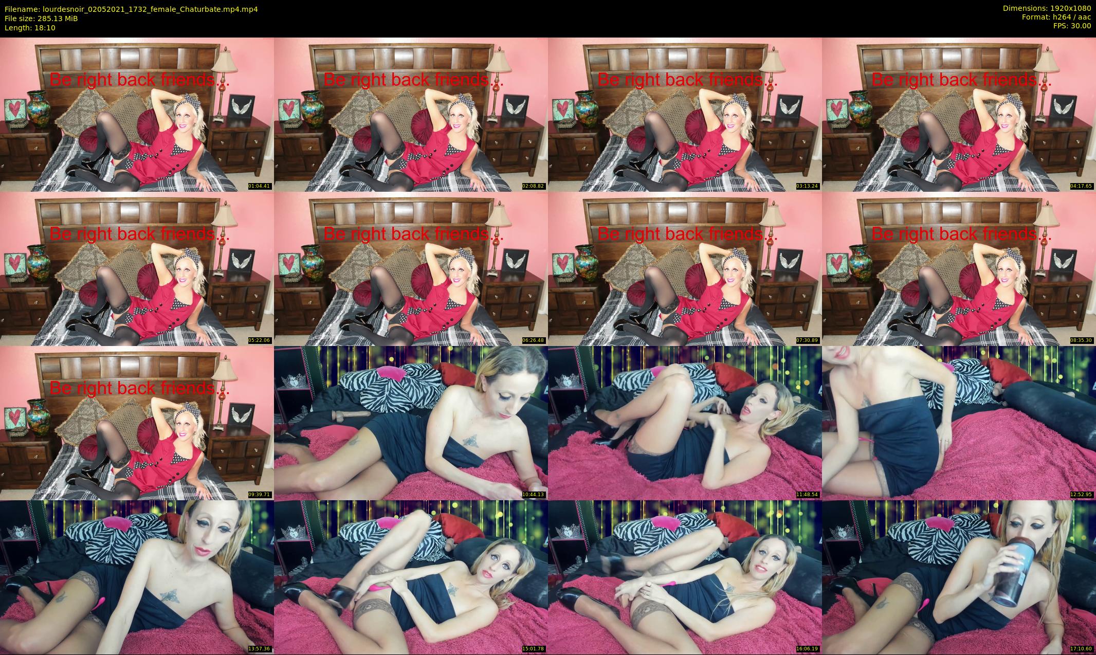 lourdesnoir — 19 minute Chaturbate female cam show recording, 1080p, May 2, 2021