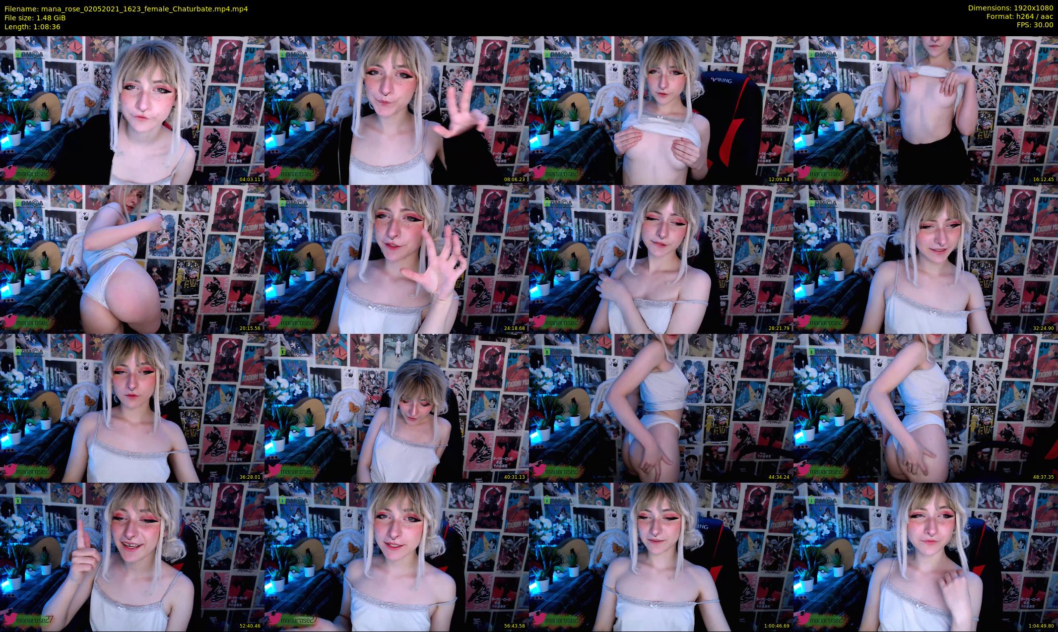 mana_rose — 69 minute Chaturbate female cam show recording, 1080p, May 2, 2021