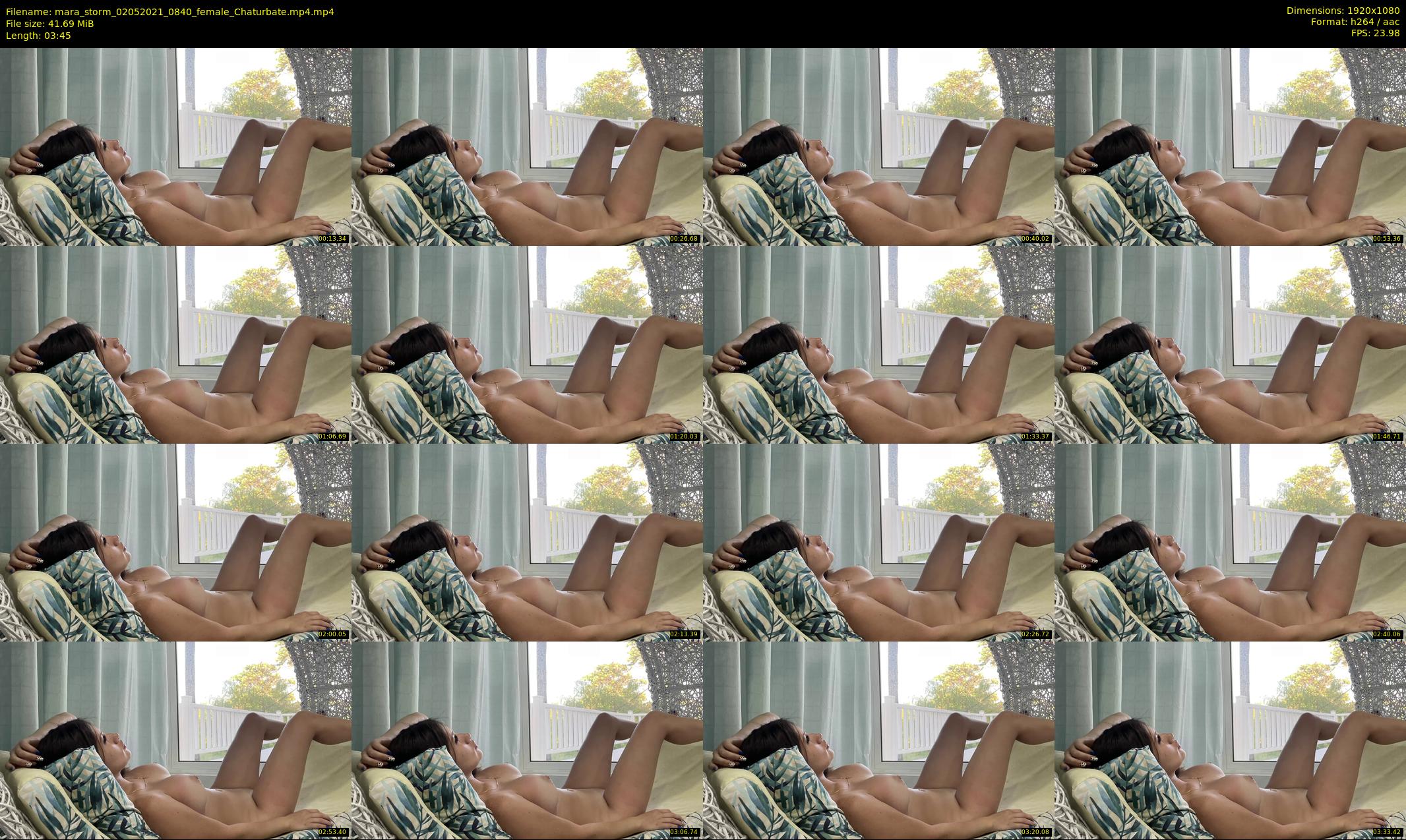 mara_storm — 4 minute Chaturbate female cam show recording, 1080p, May 2, 2021