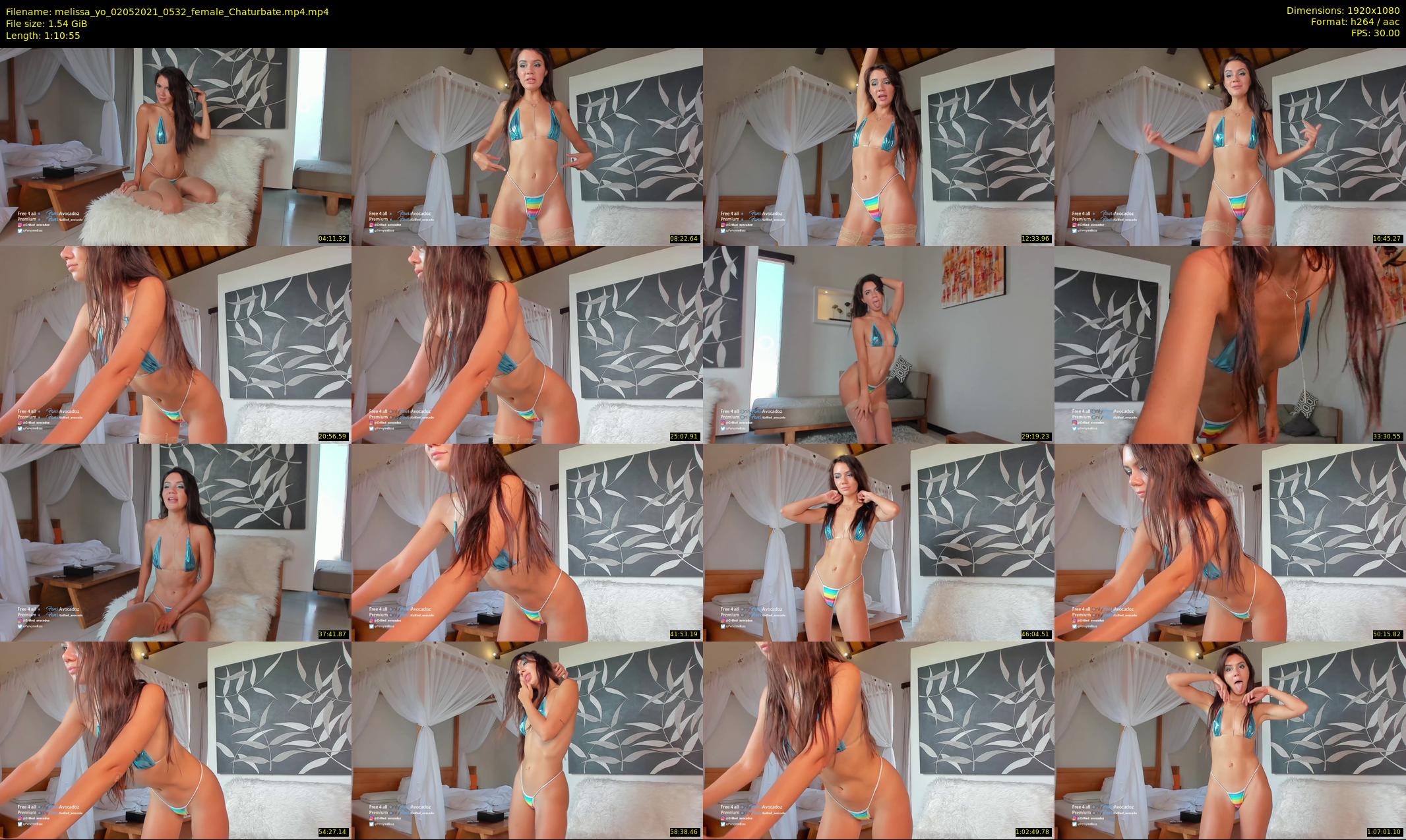 melissa_yo — 71 minute Chaturbate female cam show recording, 1080p, May 2, 2021