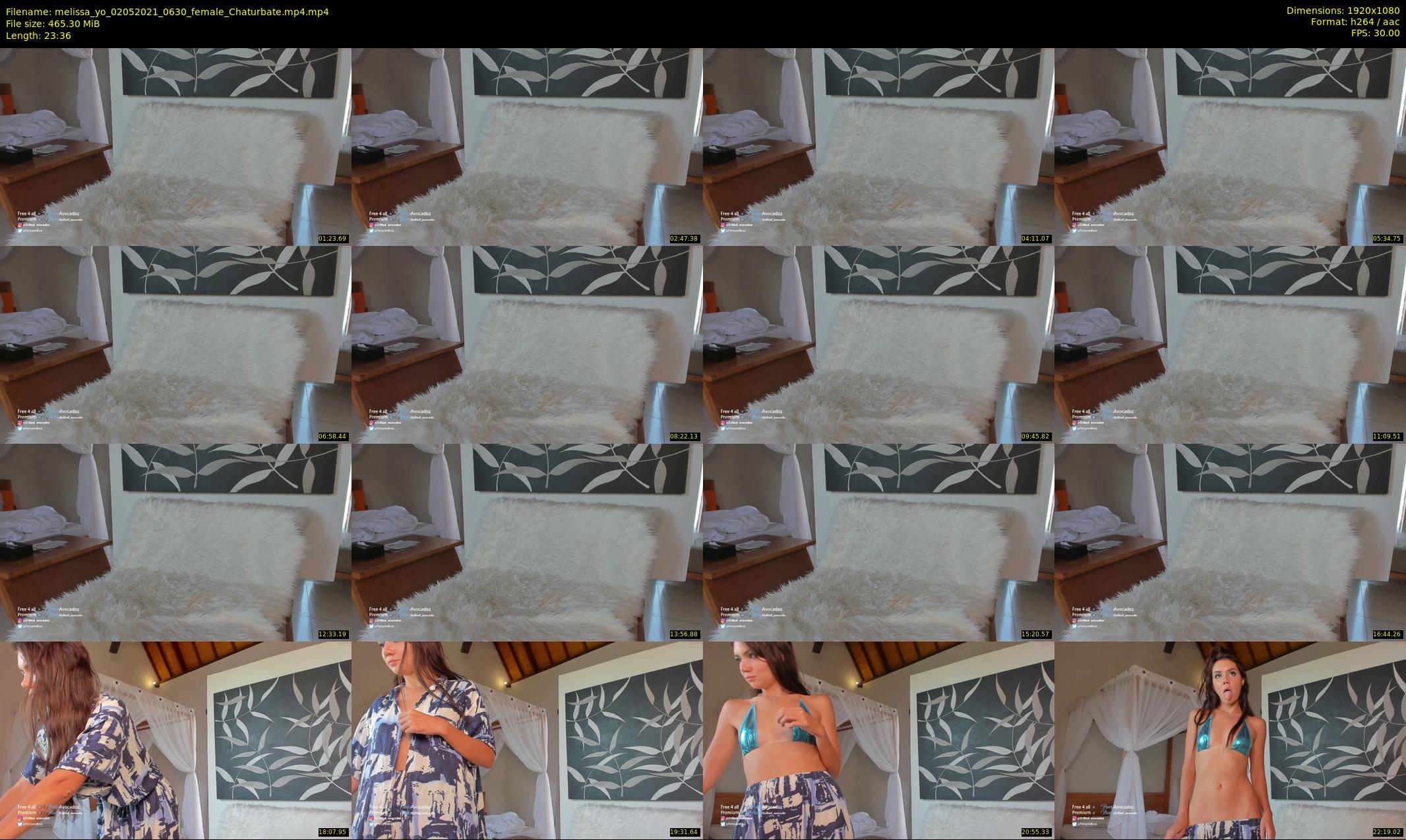 melissa_yo — 24 minute Chaturbate female cam show recording, 1080p, May 2, 2021
