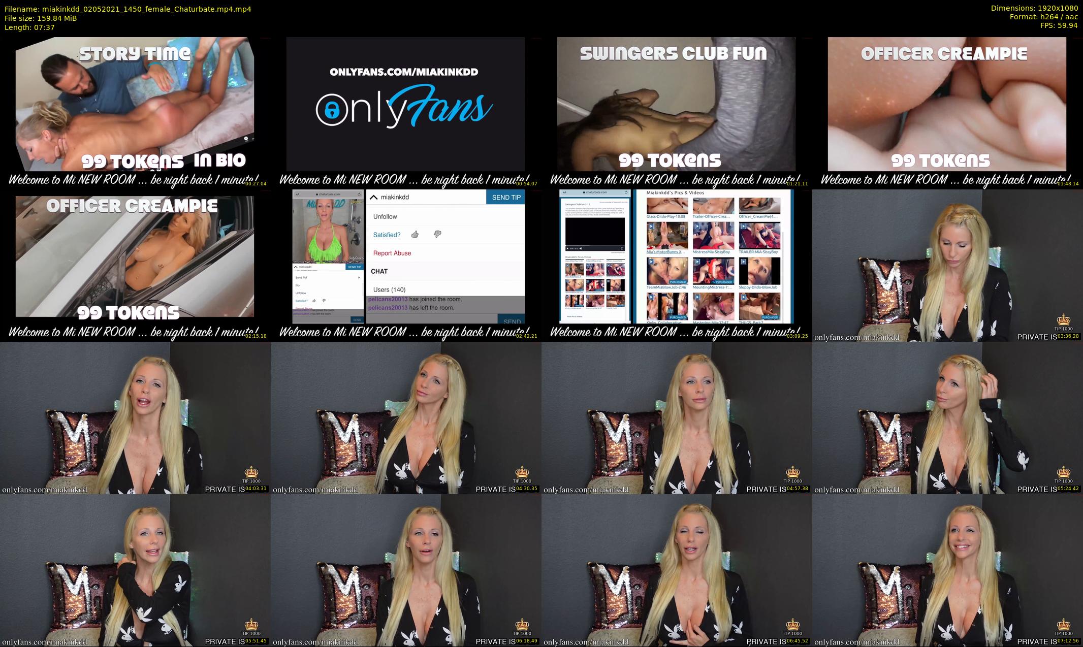 miakinkdd — 8 minute Chaturbate female cam show recording, 1080p, May 2, 2021
