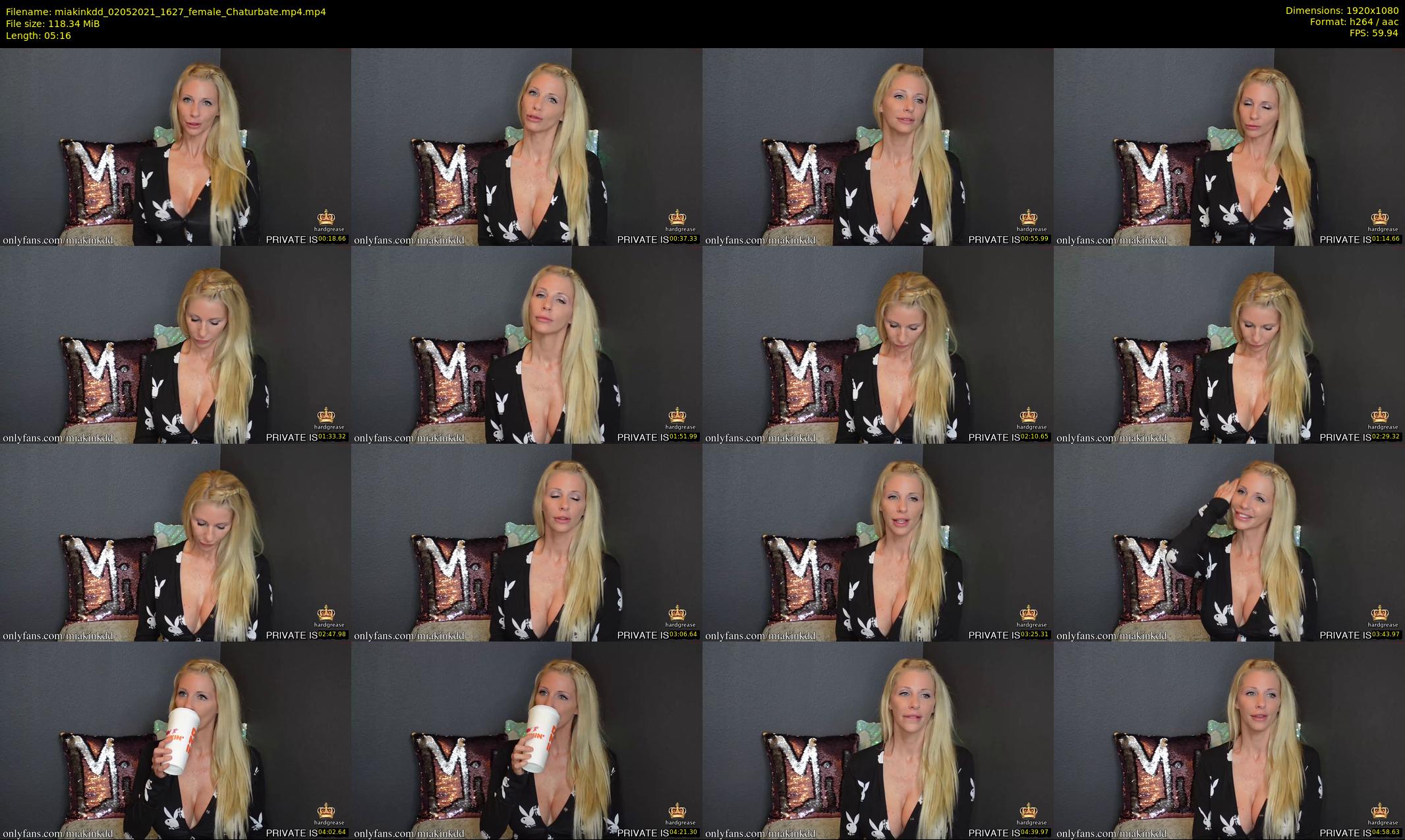miakinkdd — 6 minute Chaturbate female cam show recording, 1080p, May 2, 2021
