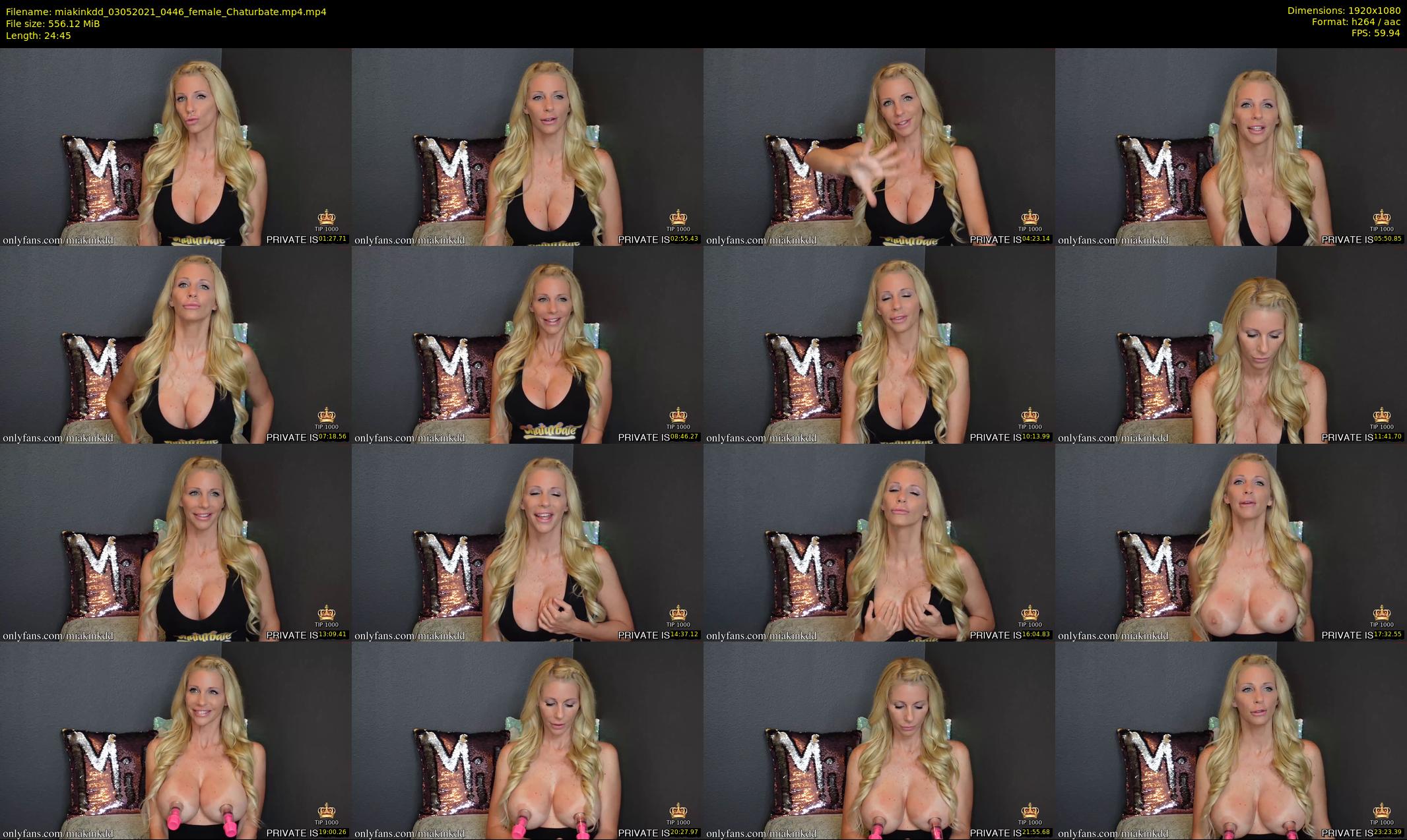 miakinkdd — 25 minute Chaturbate female cam show recording, 1080p, May 3, 2021