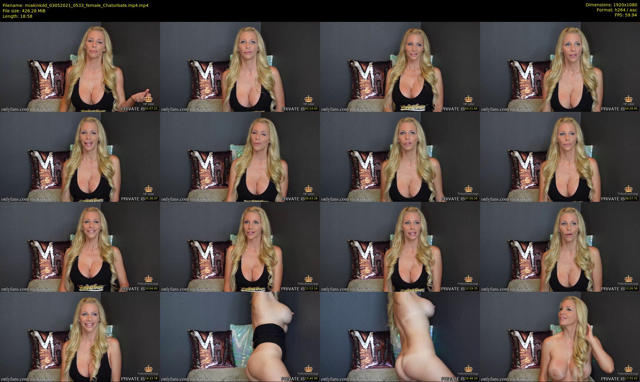 miakinkdd — 19 minute Chaturbate female cam show recording, 1080p, May 3, 2021