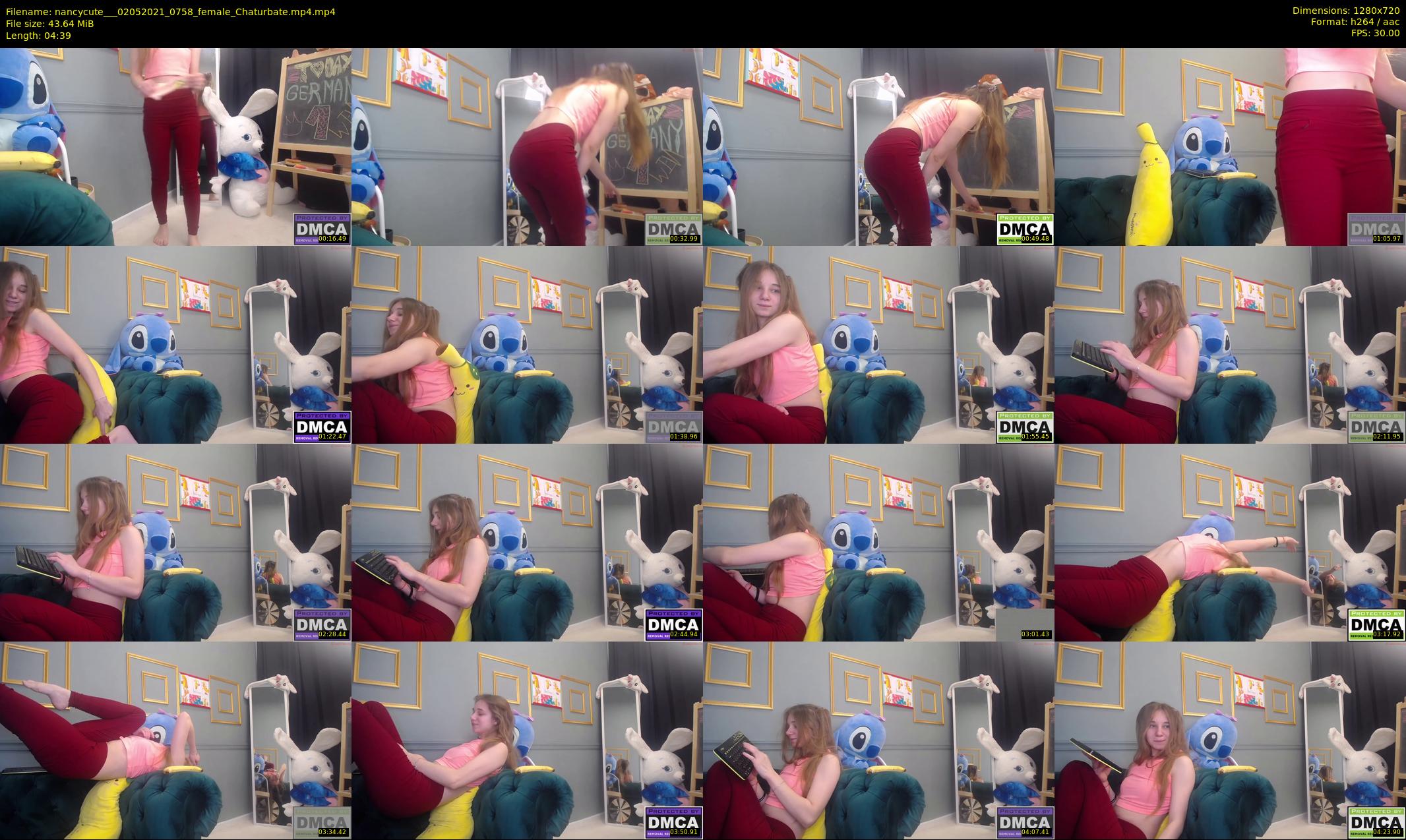 nancycute__ — 5 minute Chaturbate female cam show recording, 720p, May 2, 2021