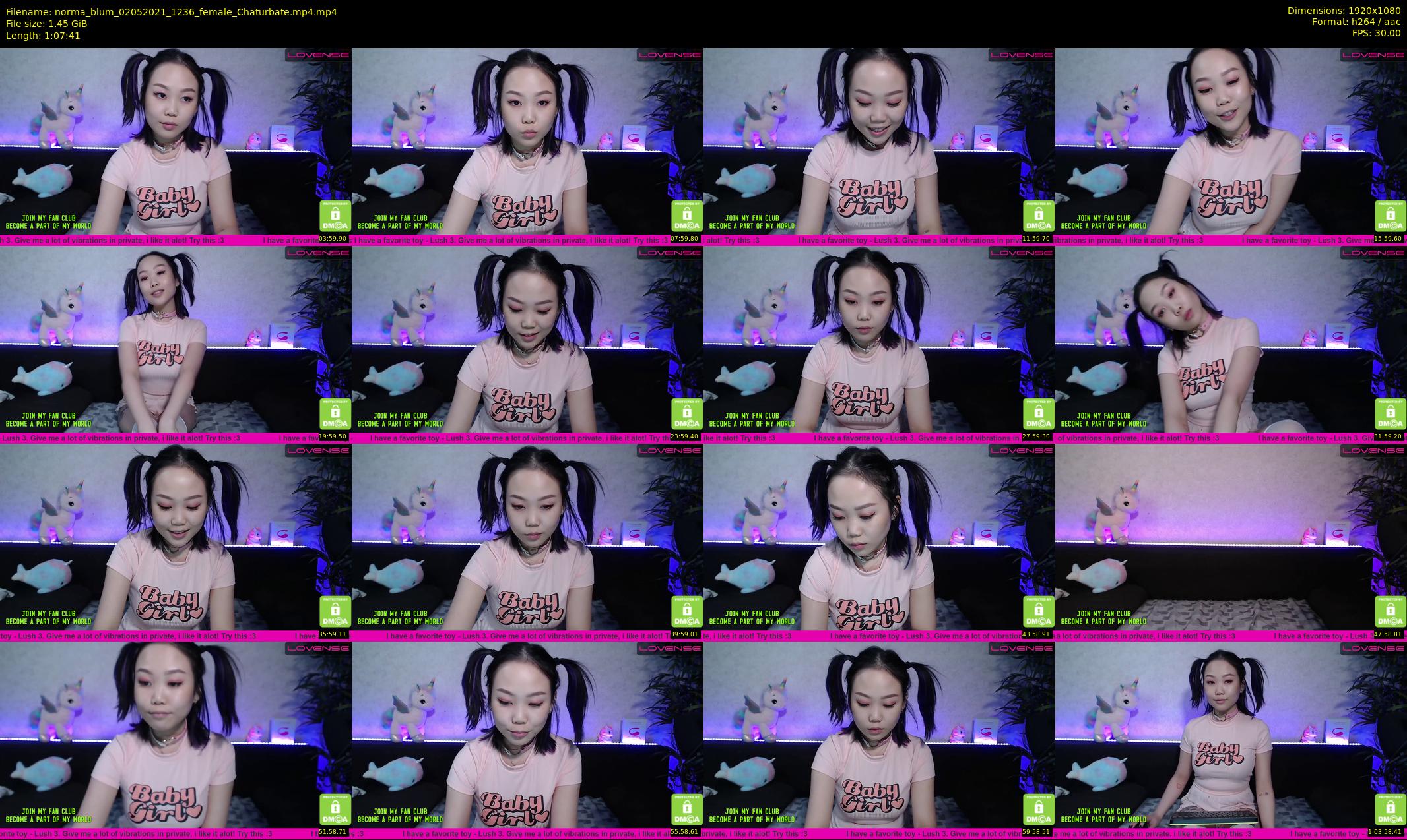 norma_blum — 68 minute Chaturbate female cam show recording, 1080p, May 2, 2021