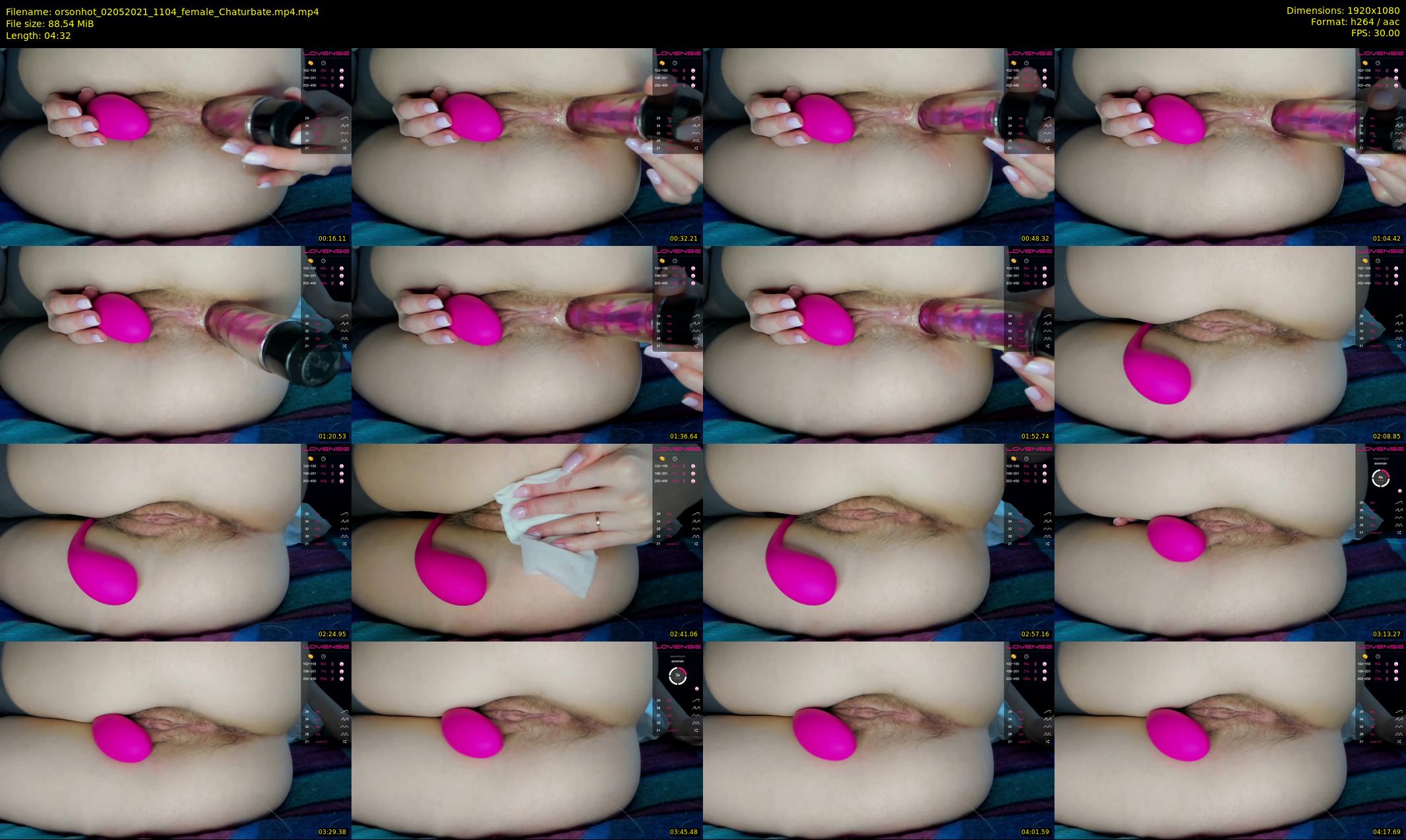 orsonhot — 5 minute Chaturbate female cam show recording, 1080p, May 2, 2021