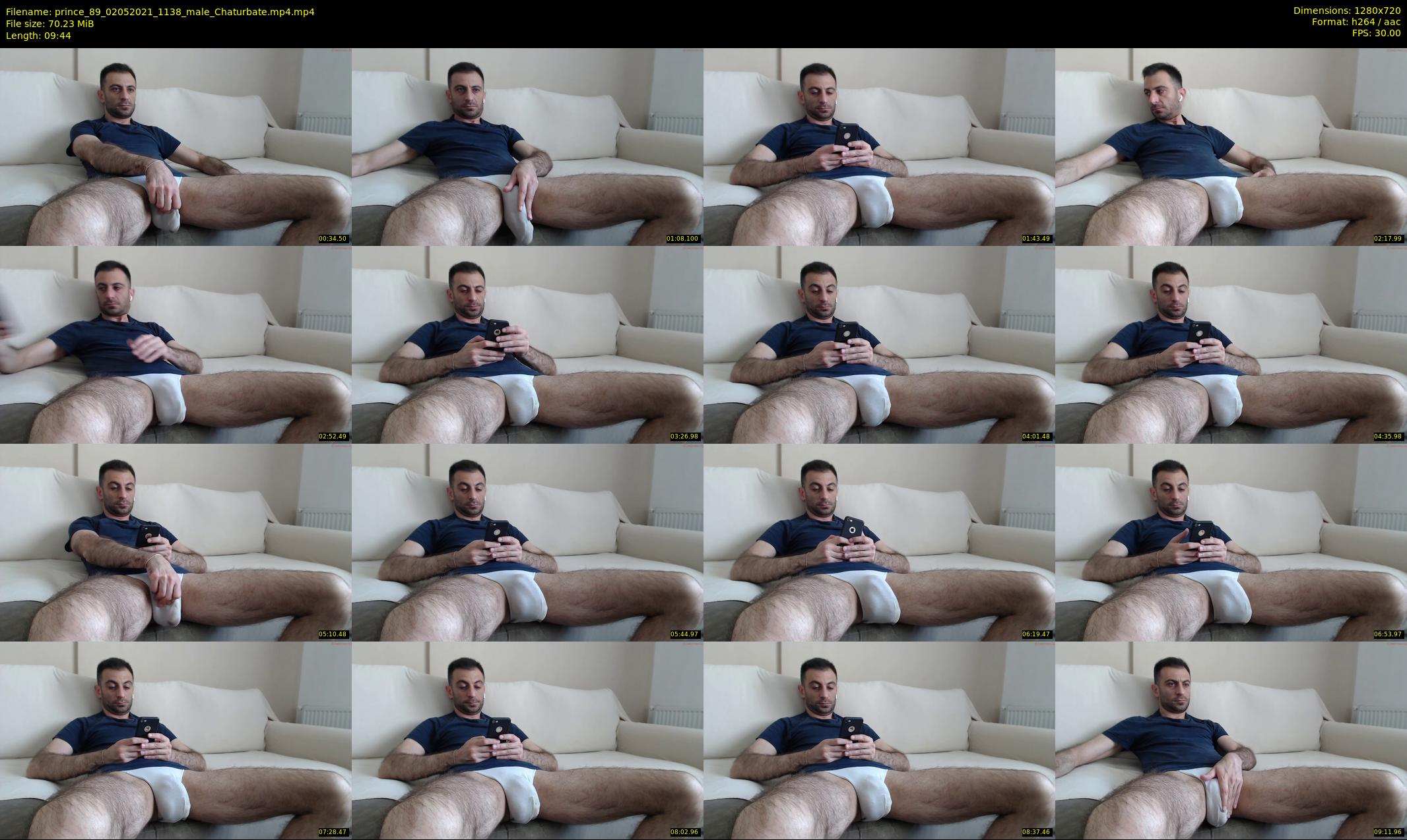 prince_89 — 10 minute Chaturbate male cam show recording, 720p, May 2, 2021