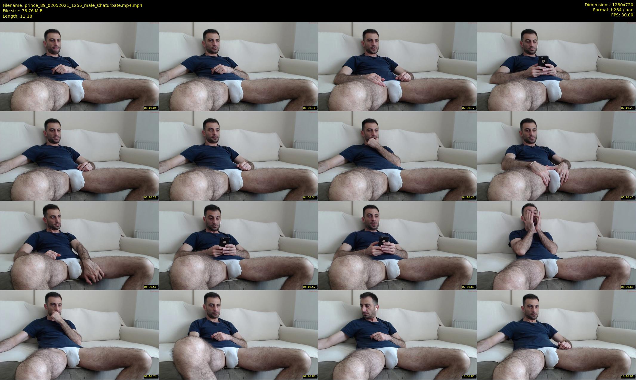 prince_89 — 12 minute Chaturbate male cam show recording, 720p, May 2, 2021